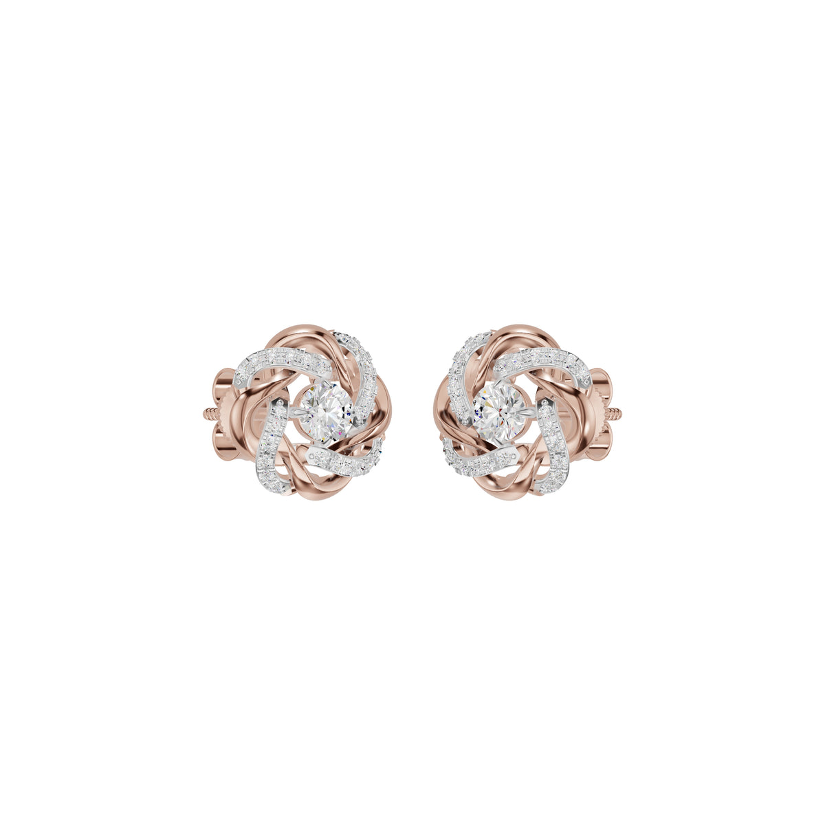 ID-LGERA25830XX 18 KT / Rose Gold