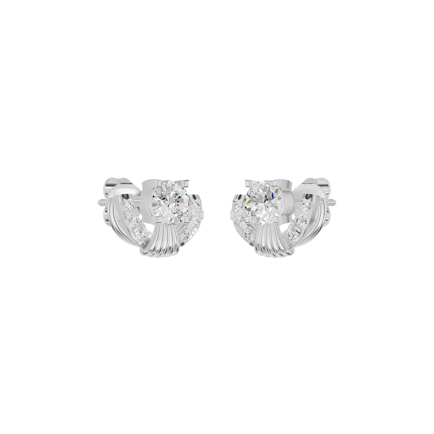 ID-LGERA25835XX 18 KT / White Gold