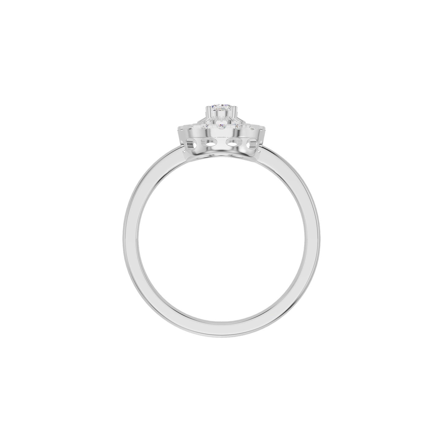 ID-LGRAX03329XA 18 KT / White Gold / 18
