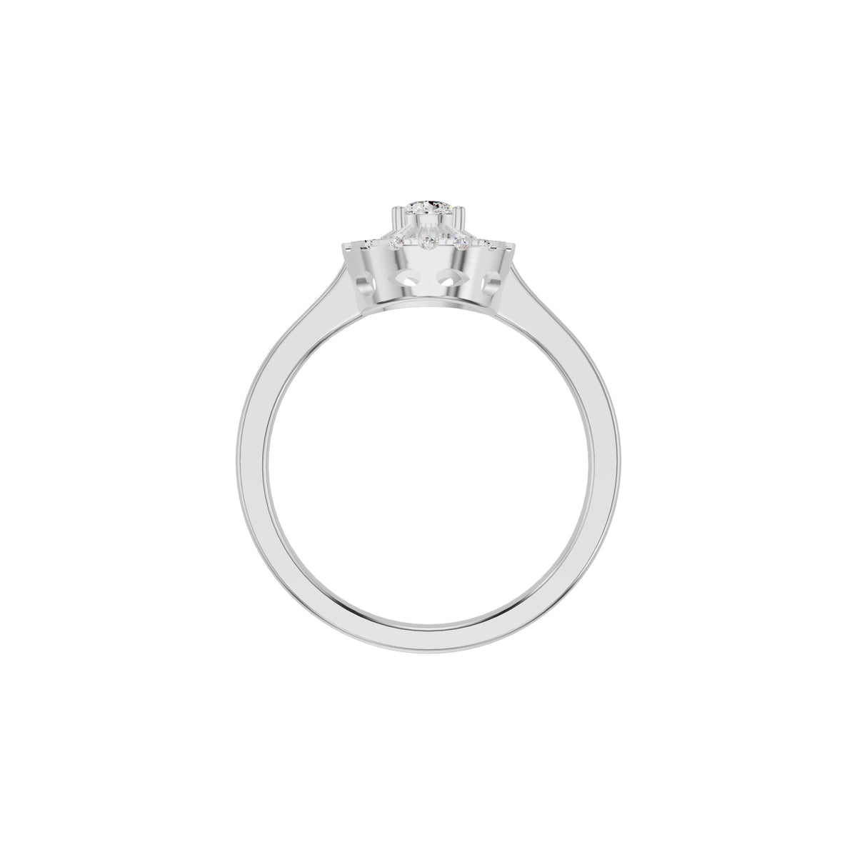 ID-LGRAX03335XA 18 KT / White Gold / 18