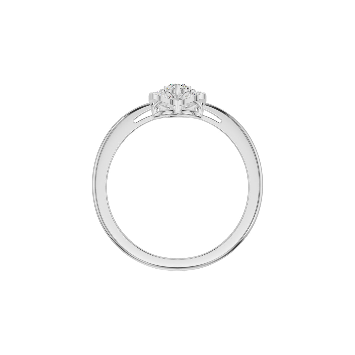 ID-LGRAX25833XX 18 KT / White Gold / 18