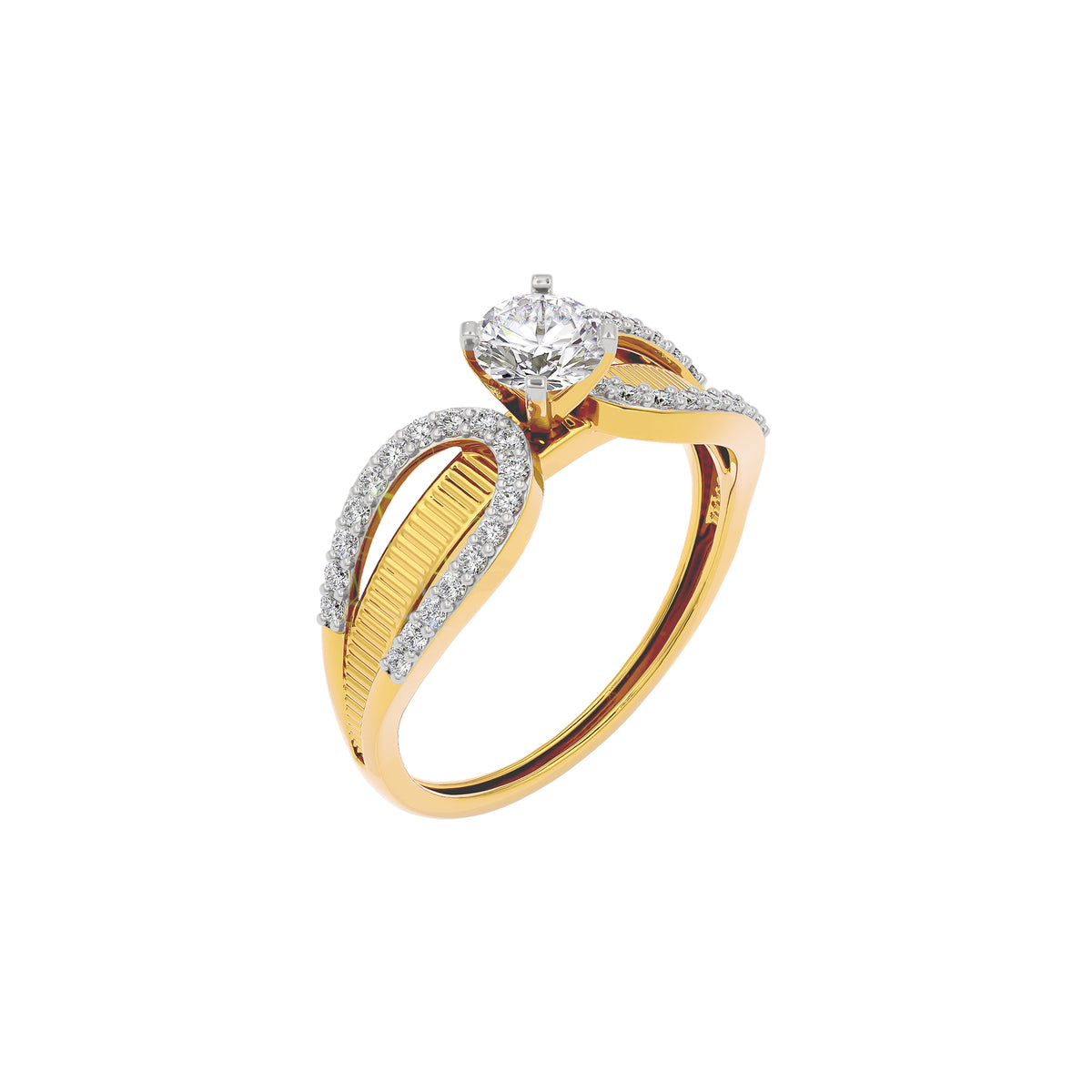 Eos Diamond Solitaire Ring