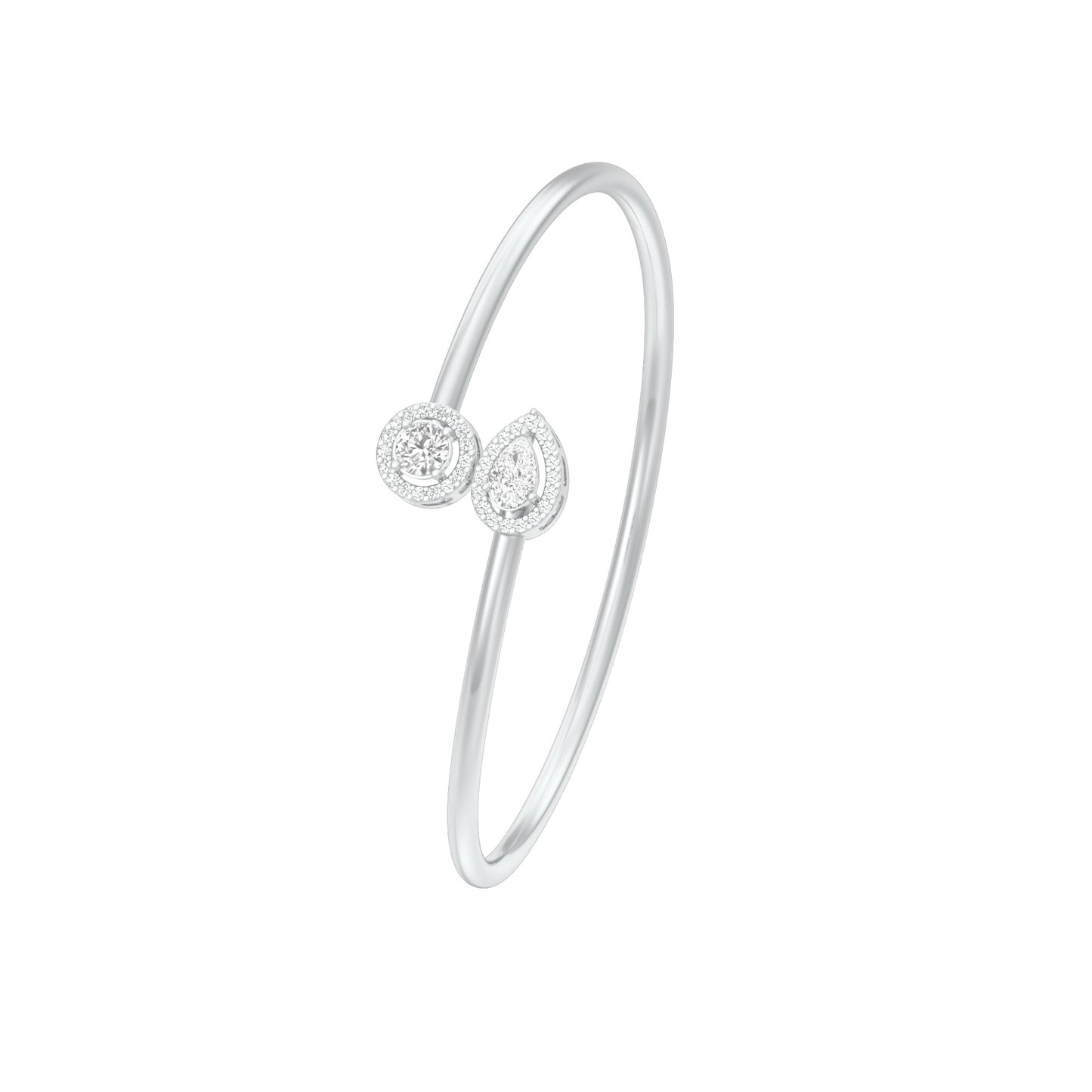 KI-BG00053-030 18 KT / White Gold