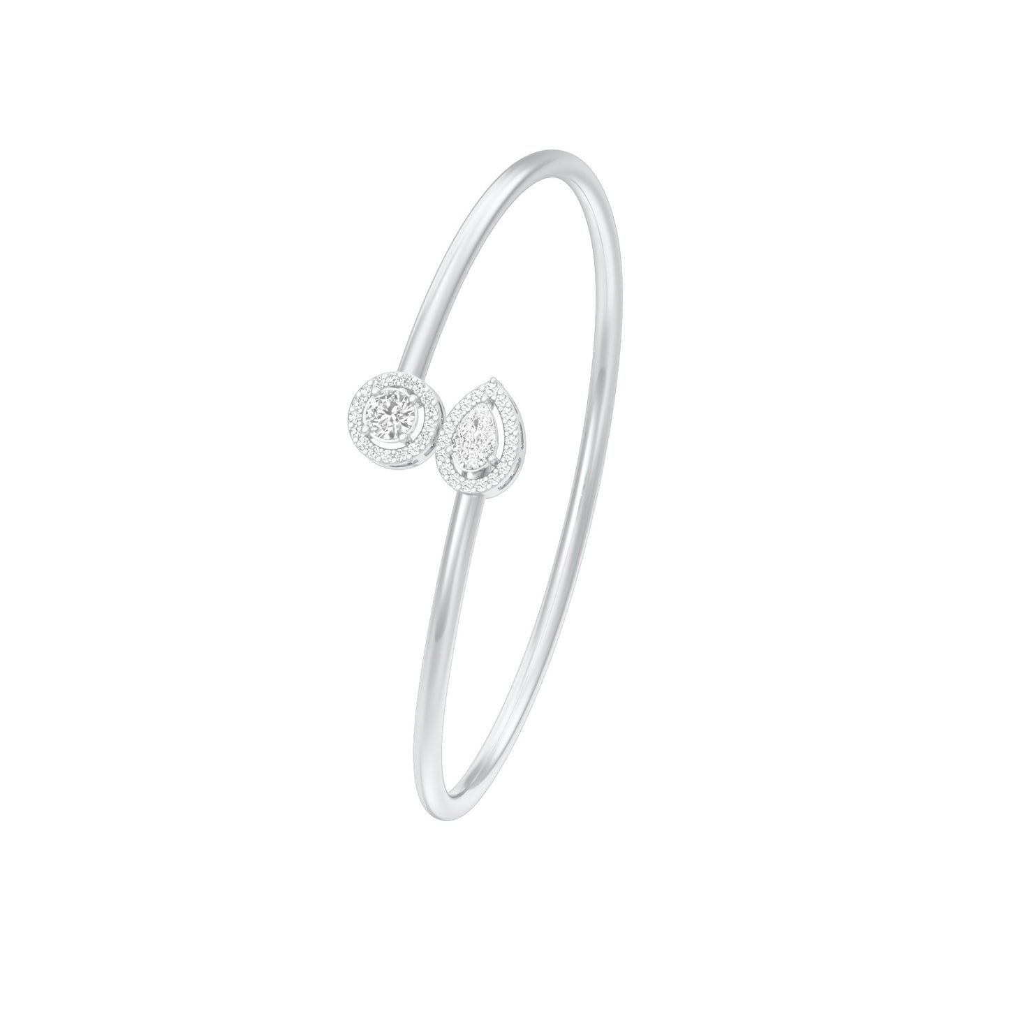 KI-BG00053-040 18 KT / White Gold