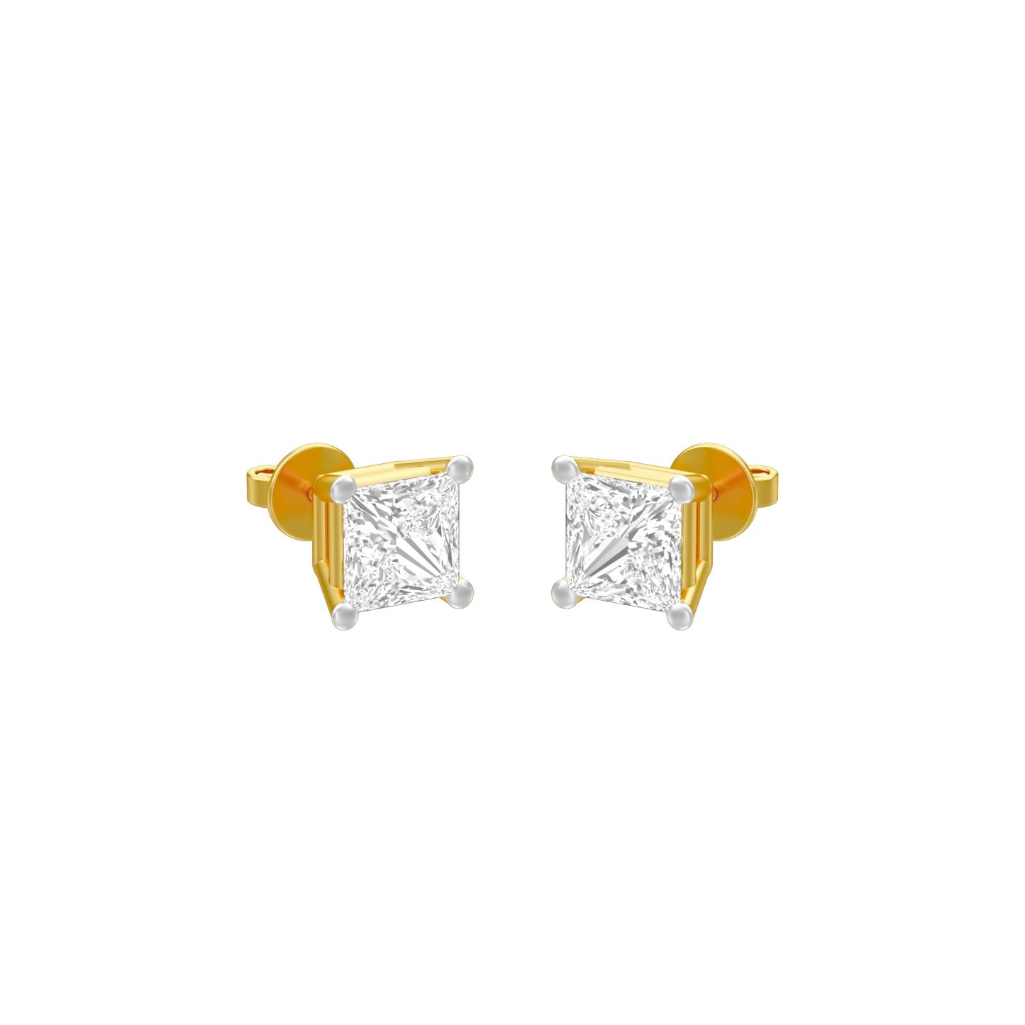 KI-ER00003-053 18 KT / Yellow Gold