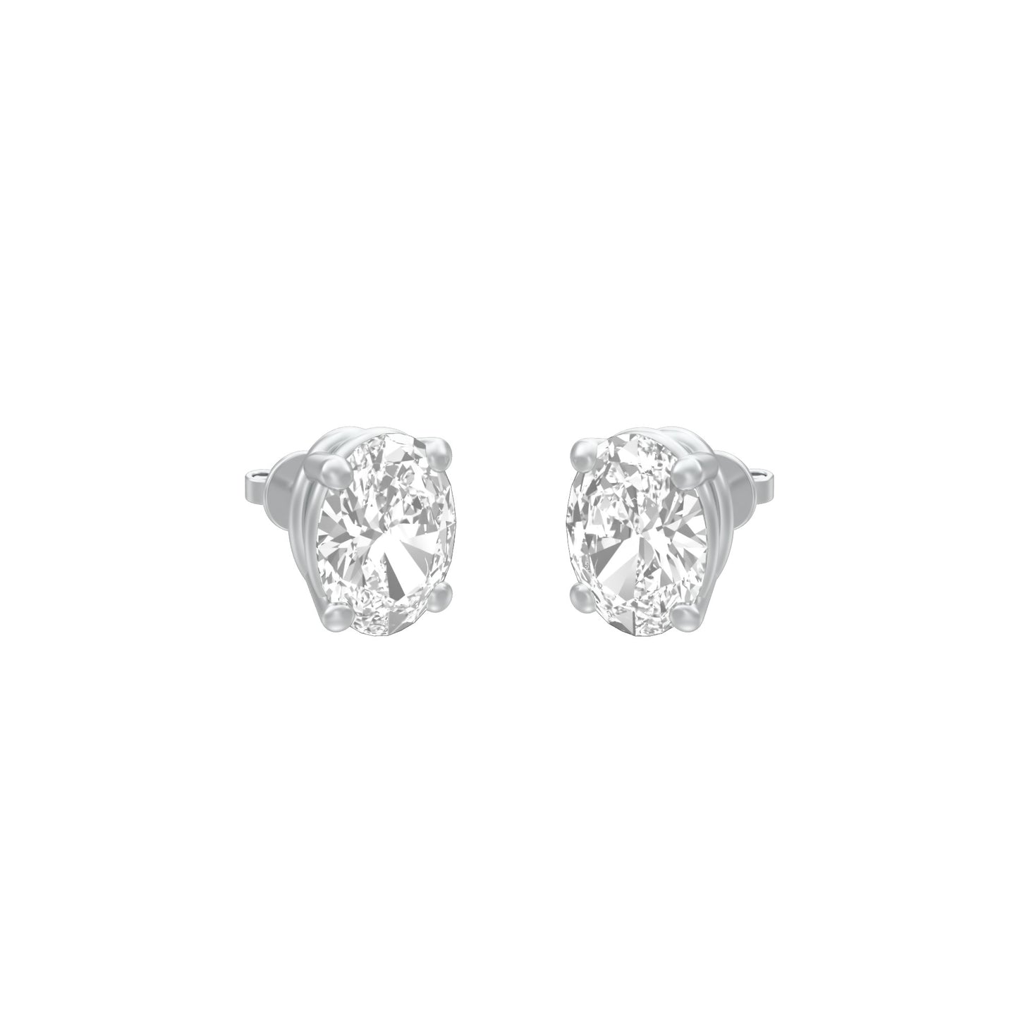 KI-ER00021-020 18 KT / White Gold