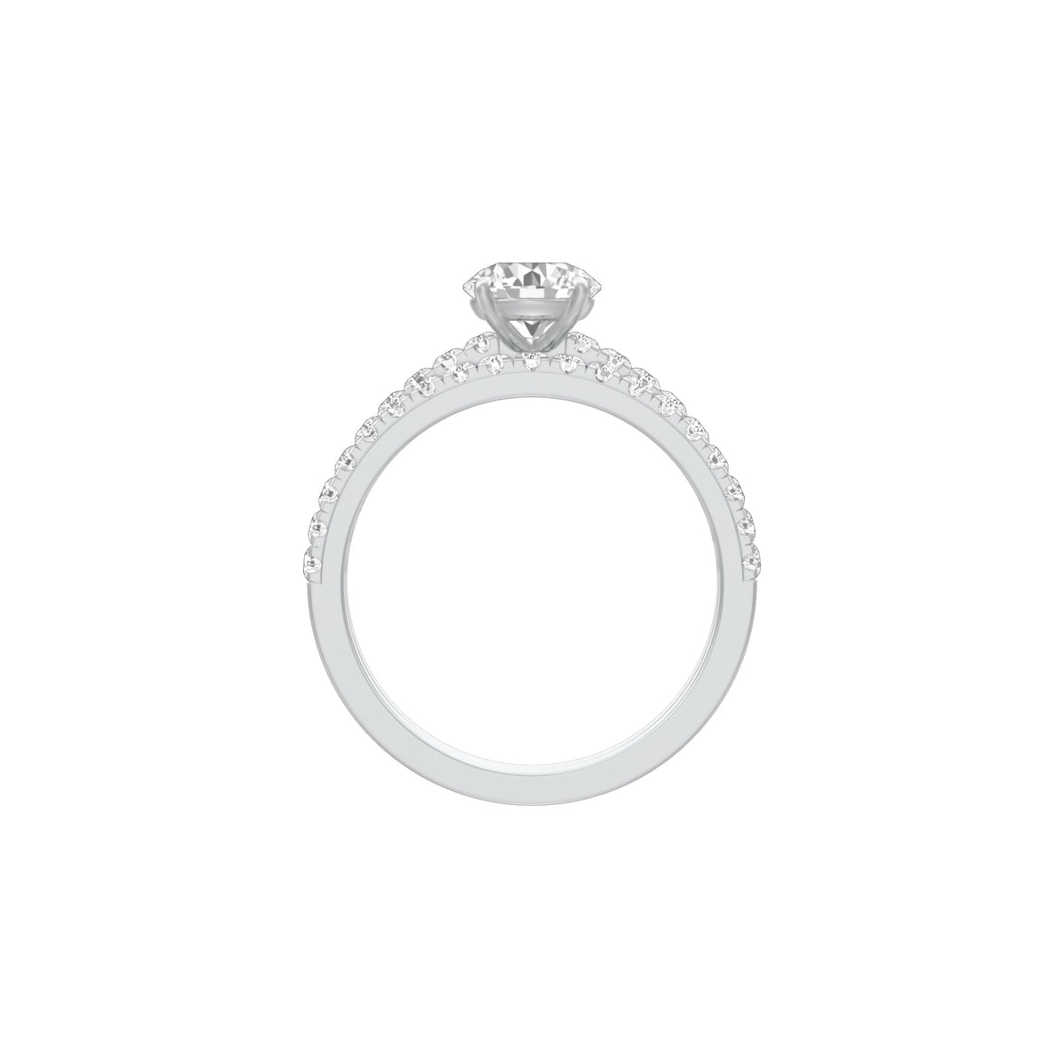 KI-LR00161-RB-150 18 KT / White Gold / 18