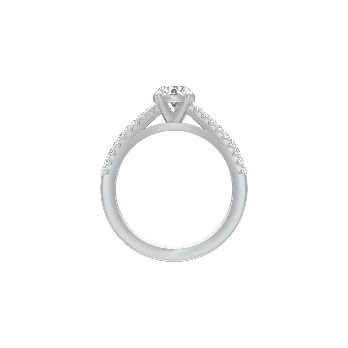 KI-LR00416-065 18 KT / White Gold / 18