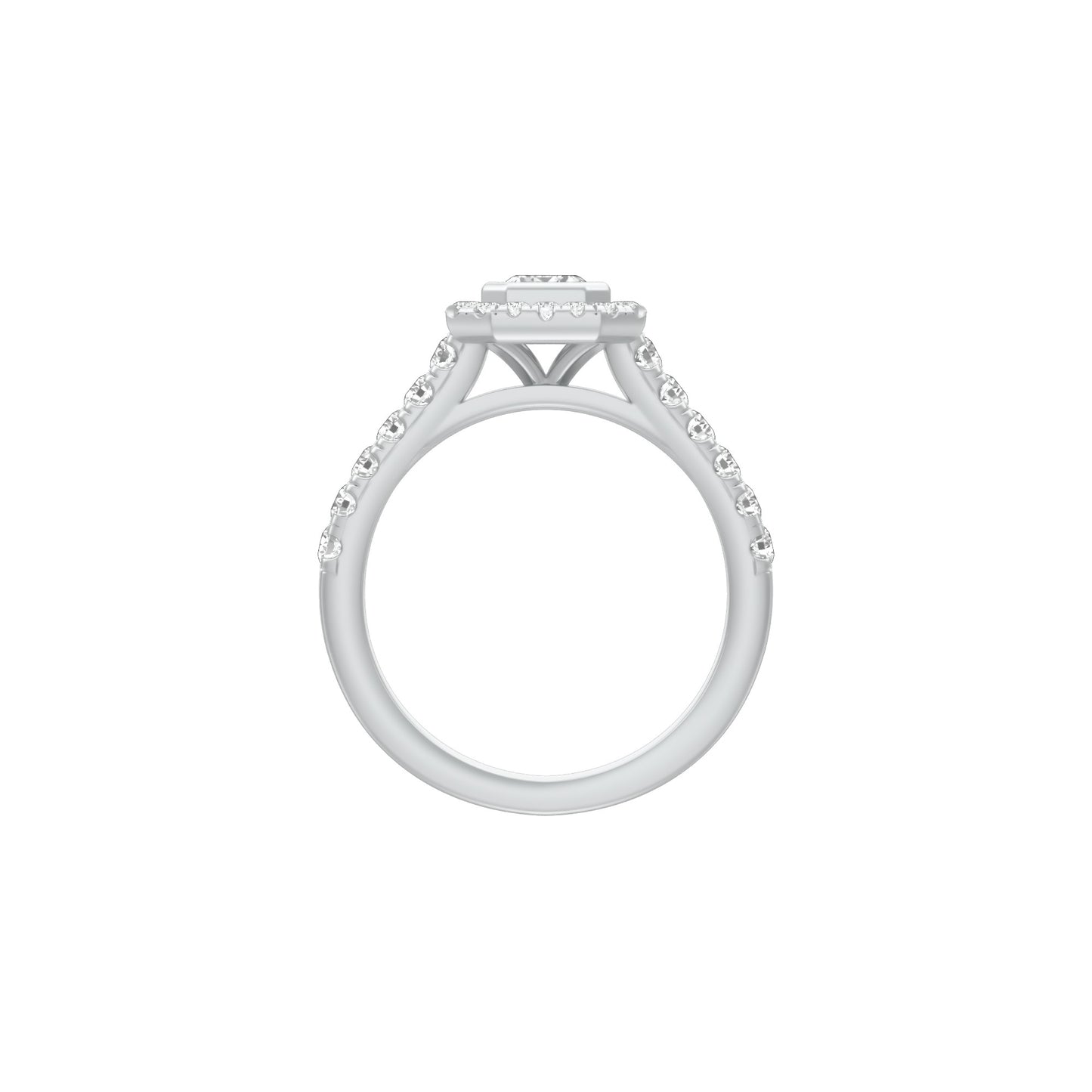 KI-LR00421-075 18 KT / White Gold / 18