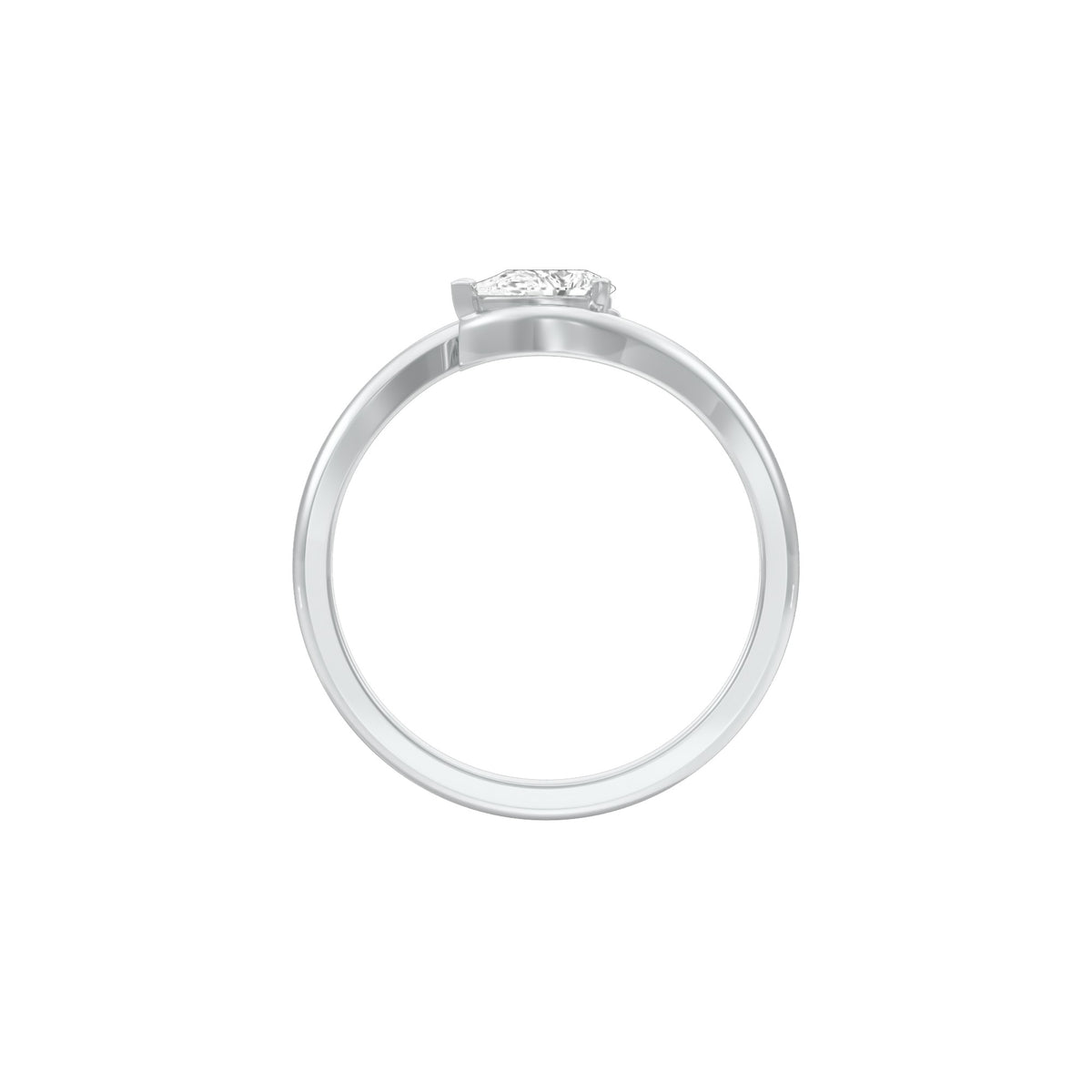 KI-LR02137-PE-025 18 KT / White Gold / 24