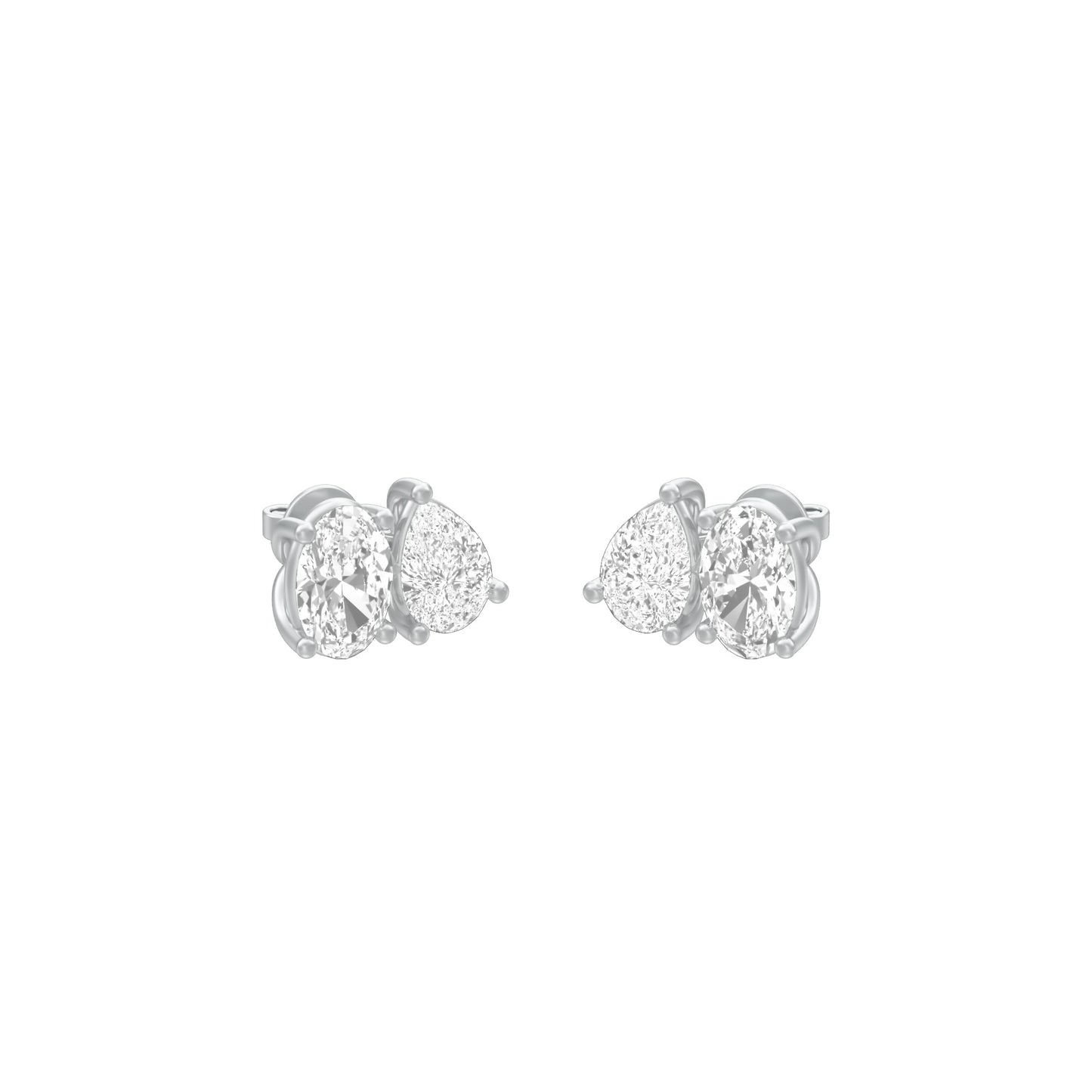 KI-PD00017-E 18 KT / White Gold