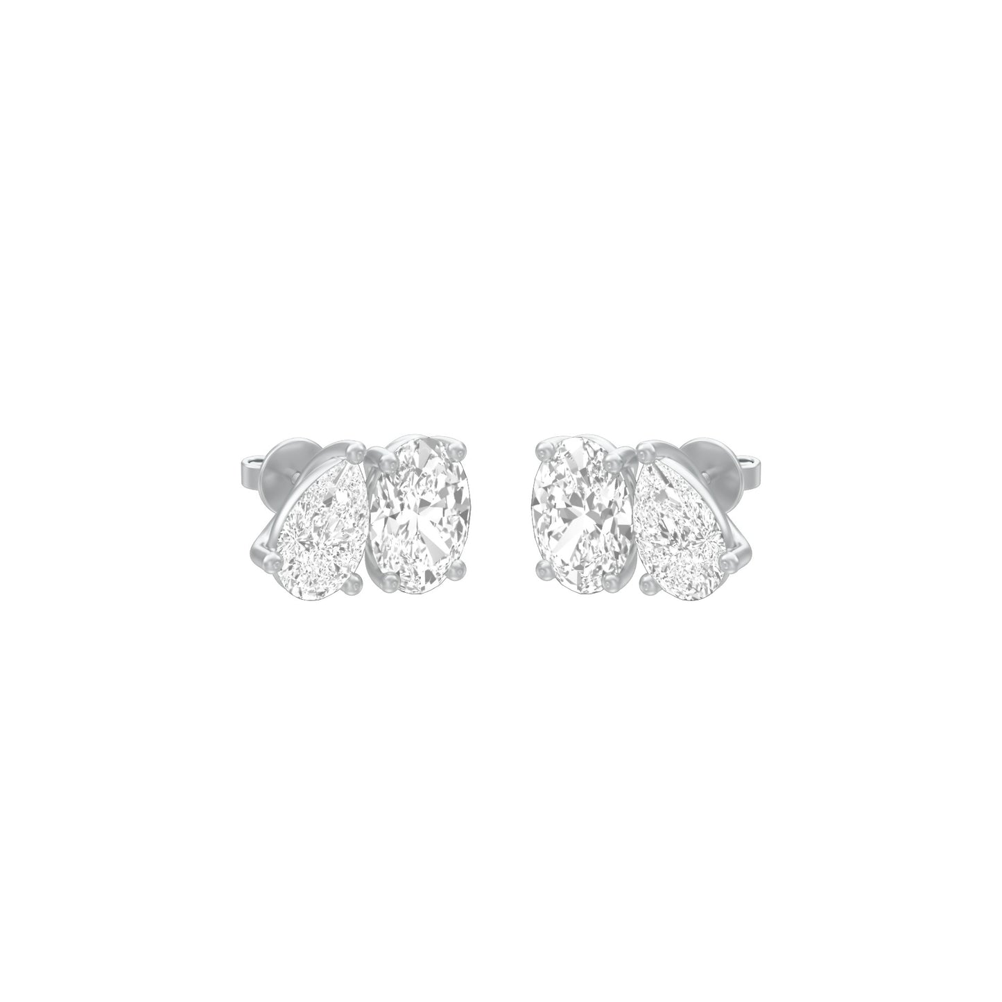 KI-PSE00017 18 KT / White Gold