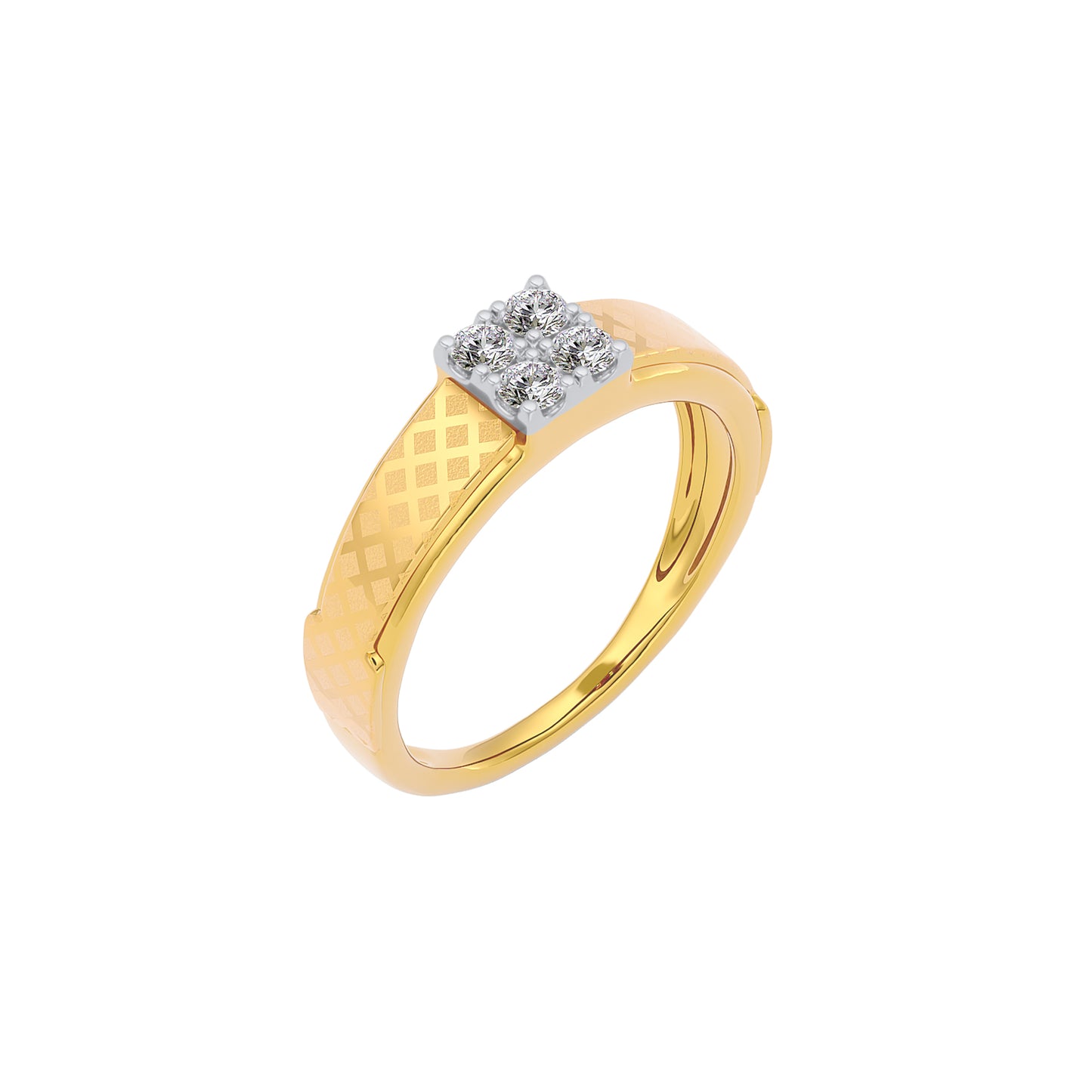 The Bold Ember Diamond Men's Ring
