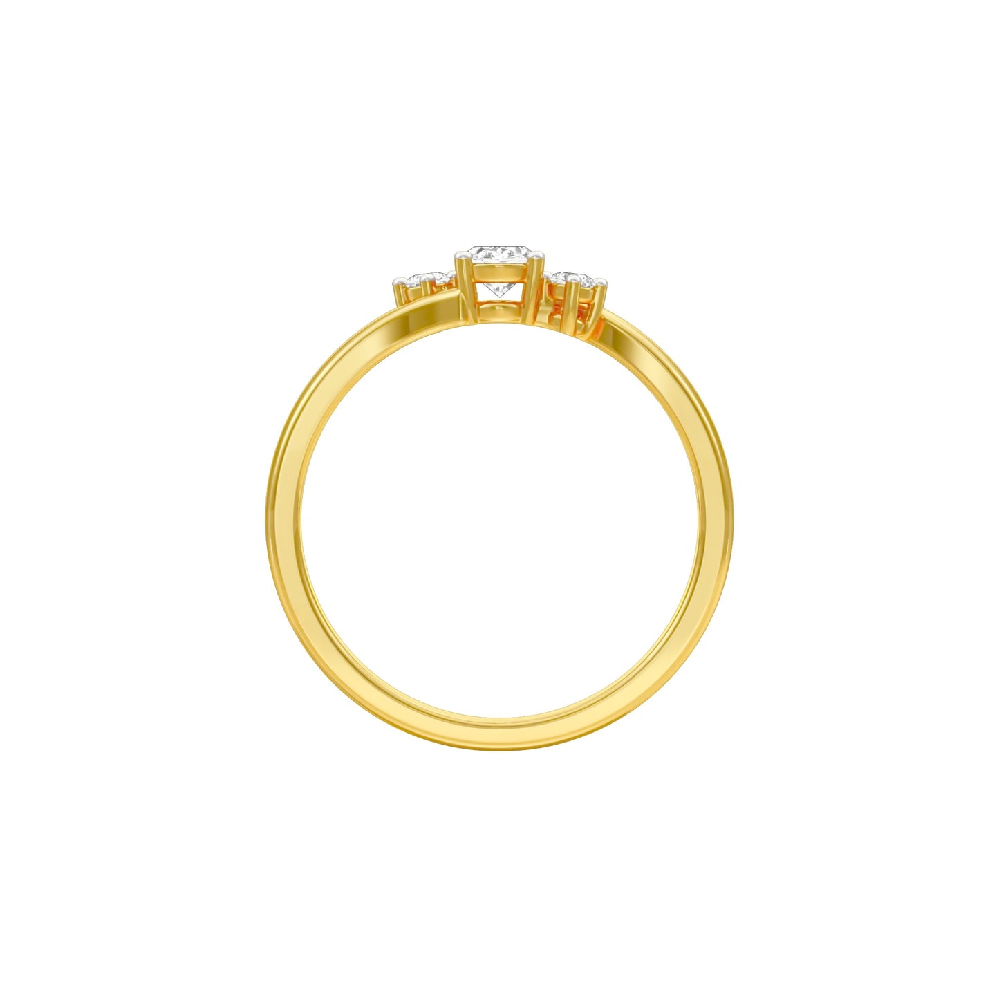 LL-LR02135-OV-025-A 18 KT / Yellow Gold / 24