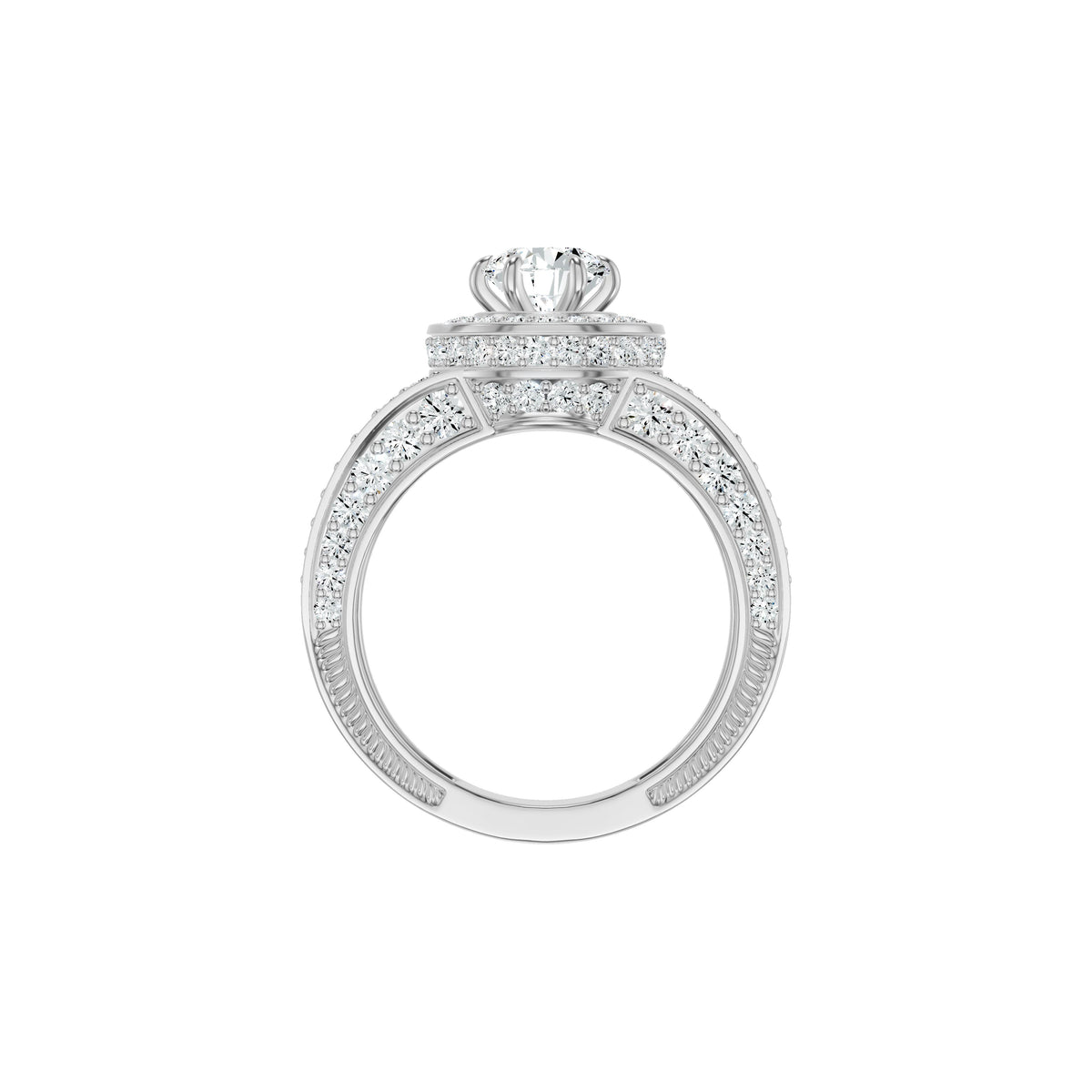 MJ-MLR01233 18 KT / White Gold / 18