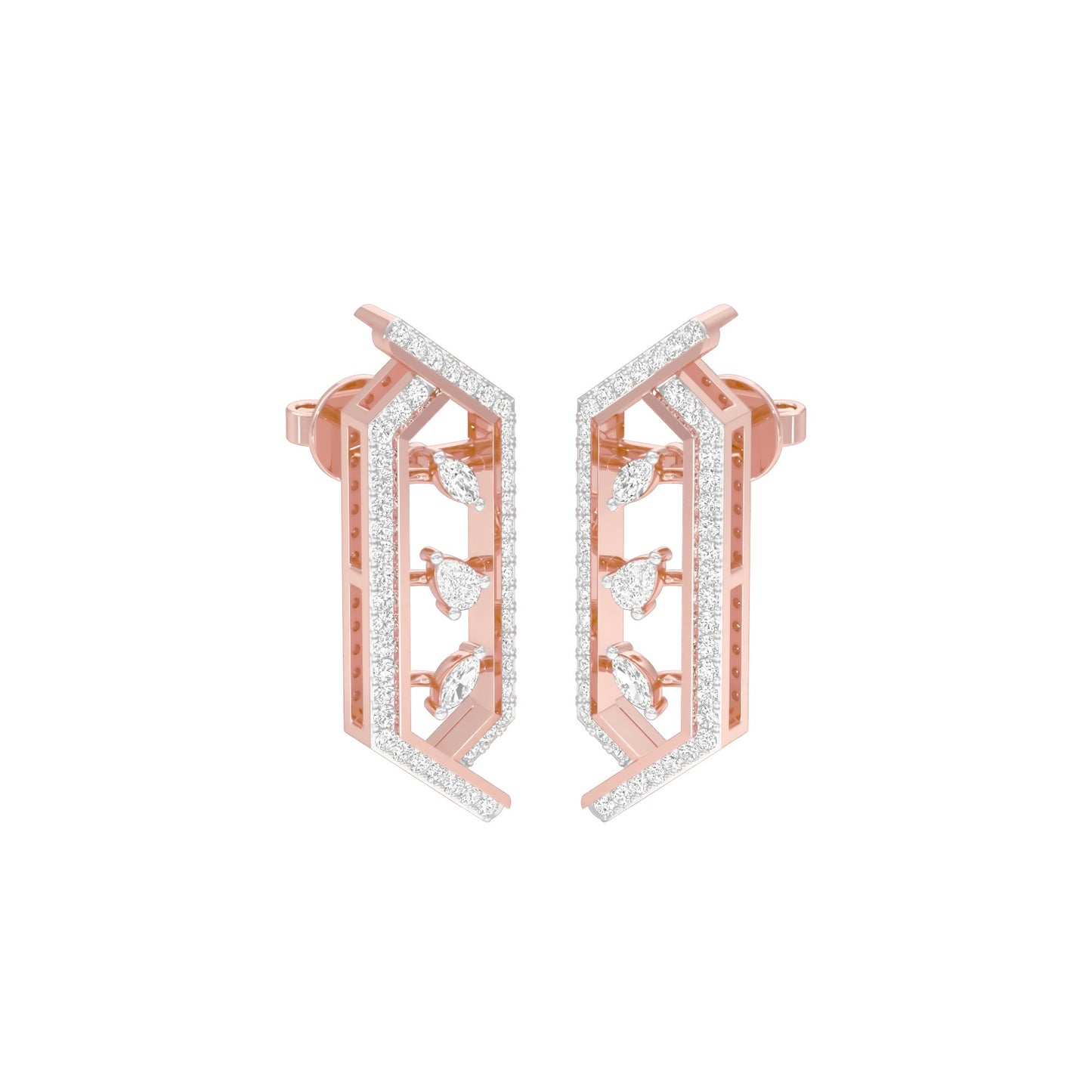 NJ-CNT0244 18 KT / Rose Gold