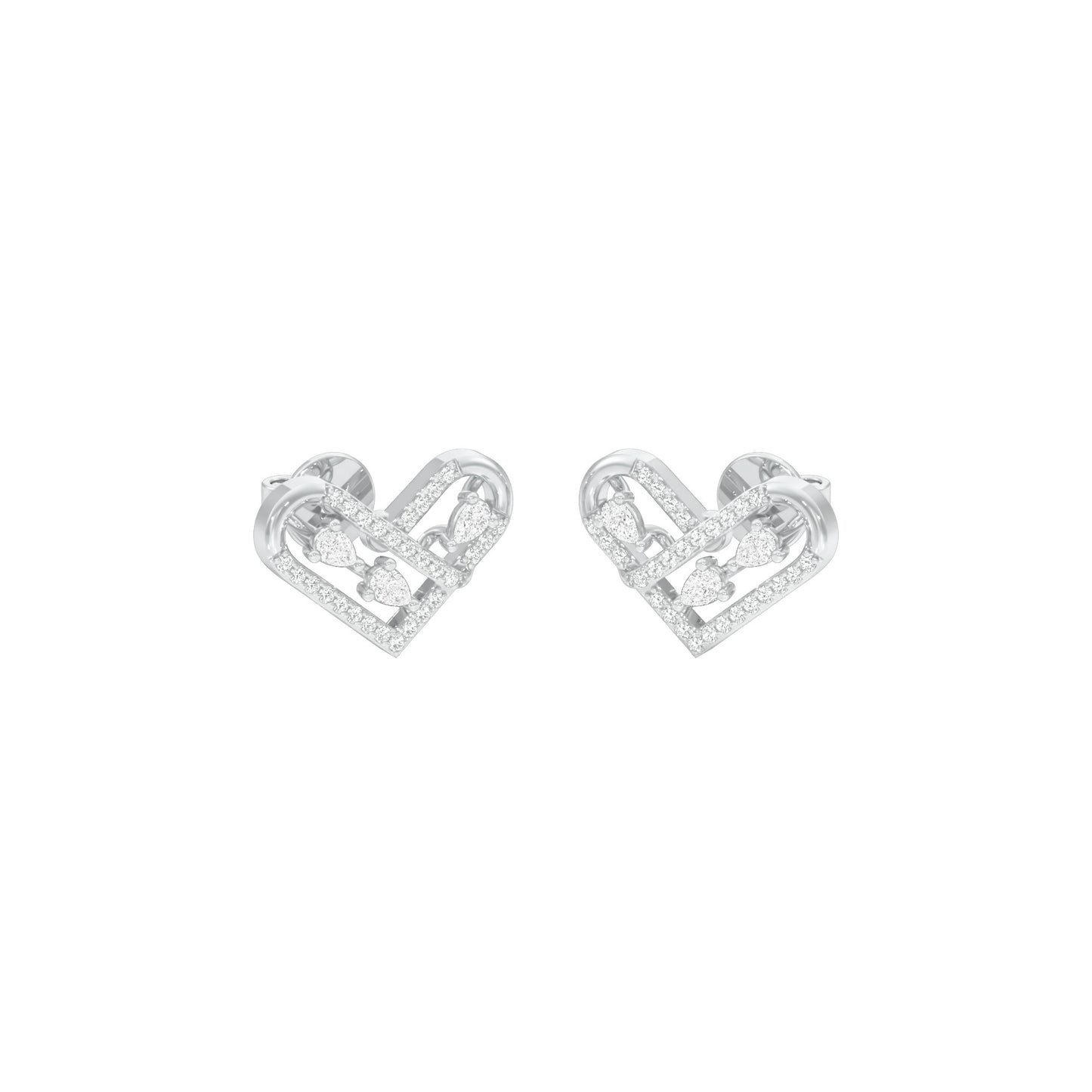 NJ-CNT0281 18 KT / White Gold