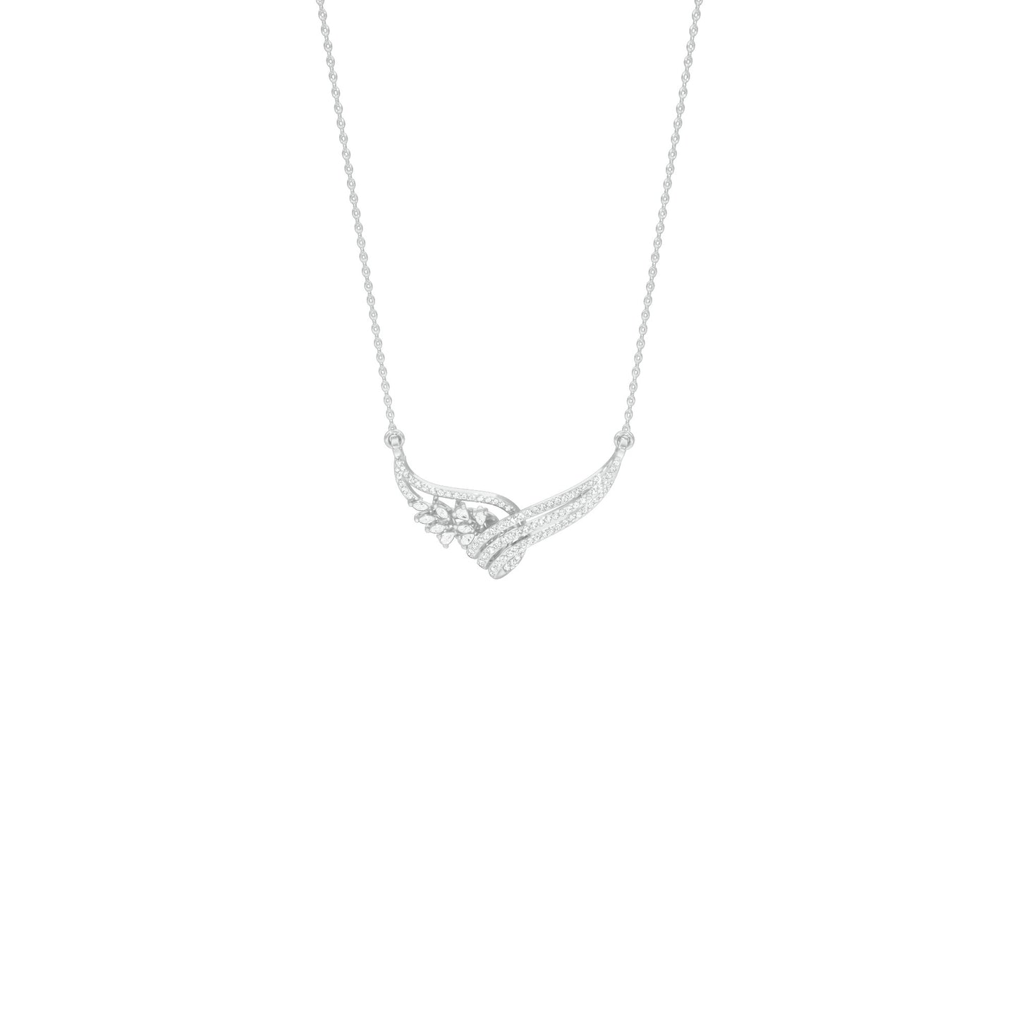 NJ-FPT0339 18 KT / White Gold