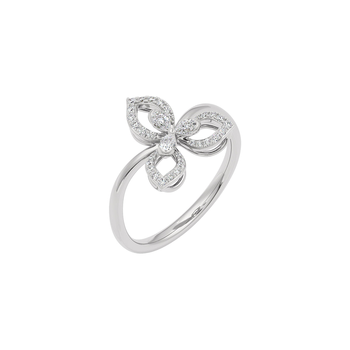Aria Diamond Ring 18 KT / White Gold / 22