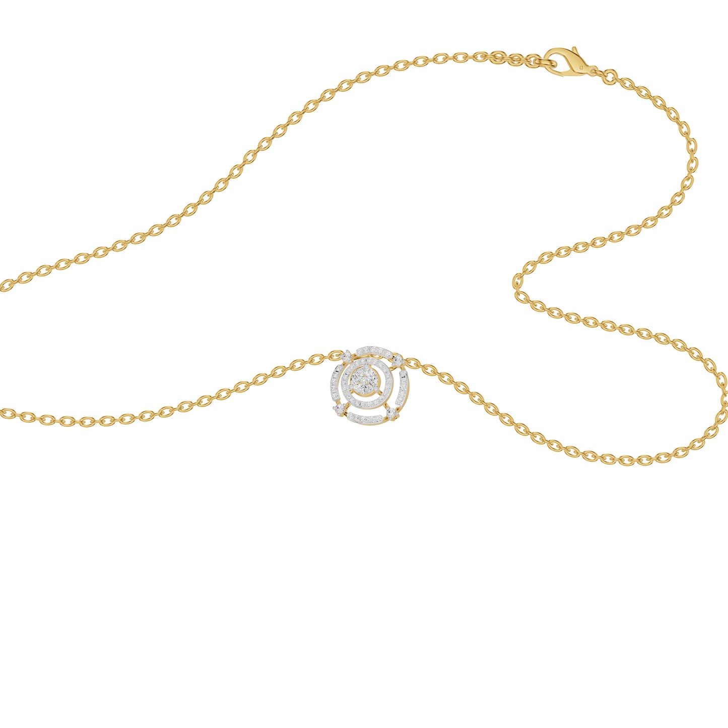 NJ-FSP0749 18 KT / Yellow Gold