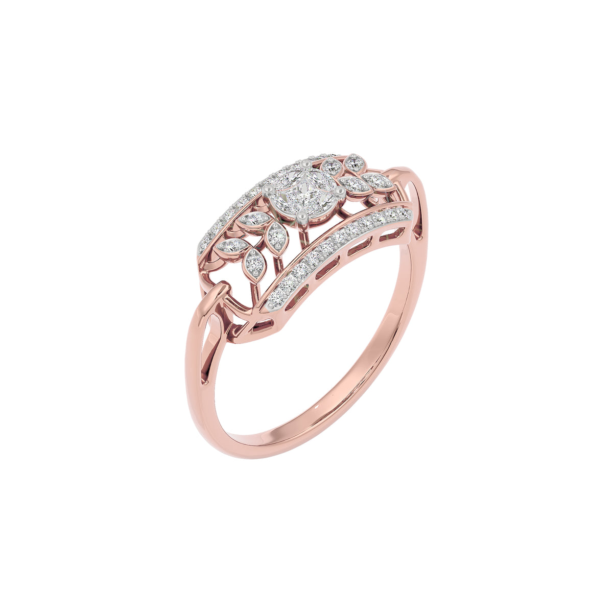Twinkle Top Diamond Ring