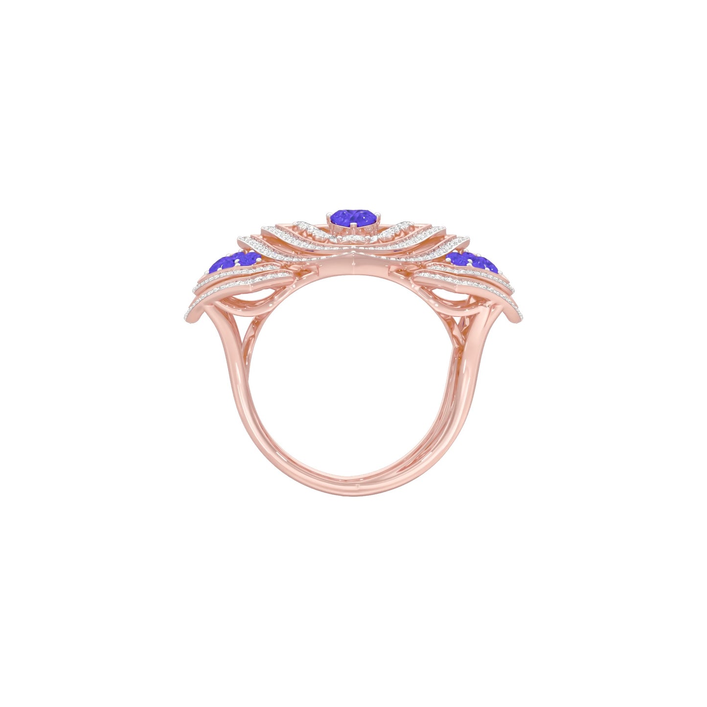 RJ-LRNR00603 18 KT / Rose Gold / 22