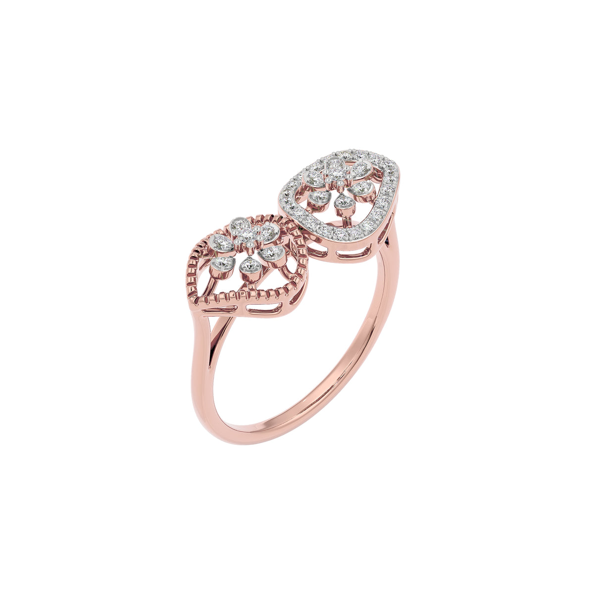 Yara Diamond Ring 18 KT / Rose Gold / 22