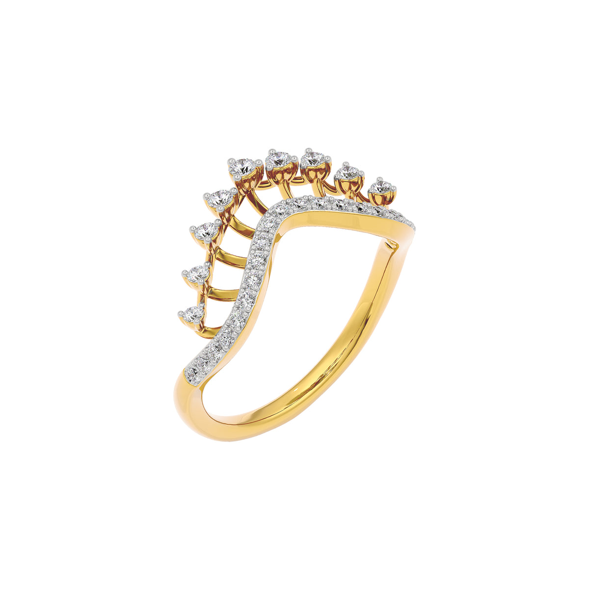 Reva Diamond Ring 18 KT / Yellow Gold / 22