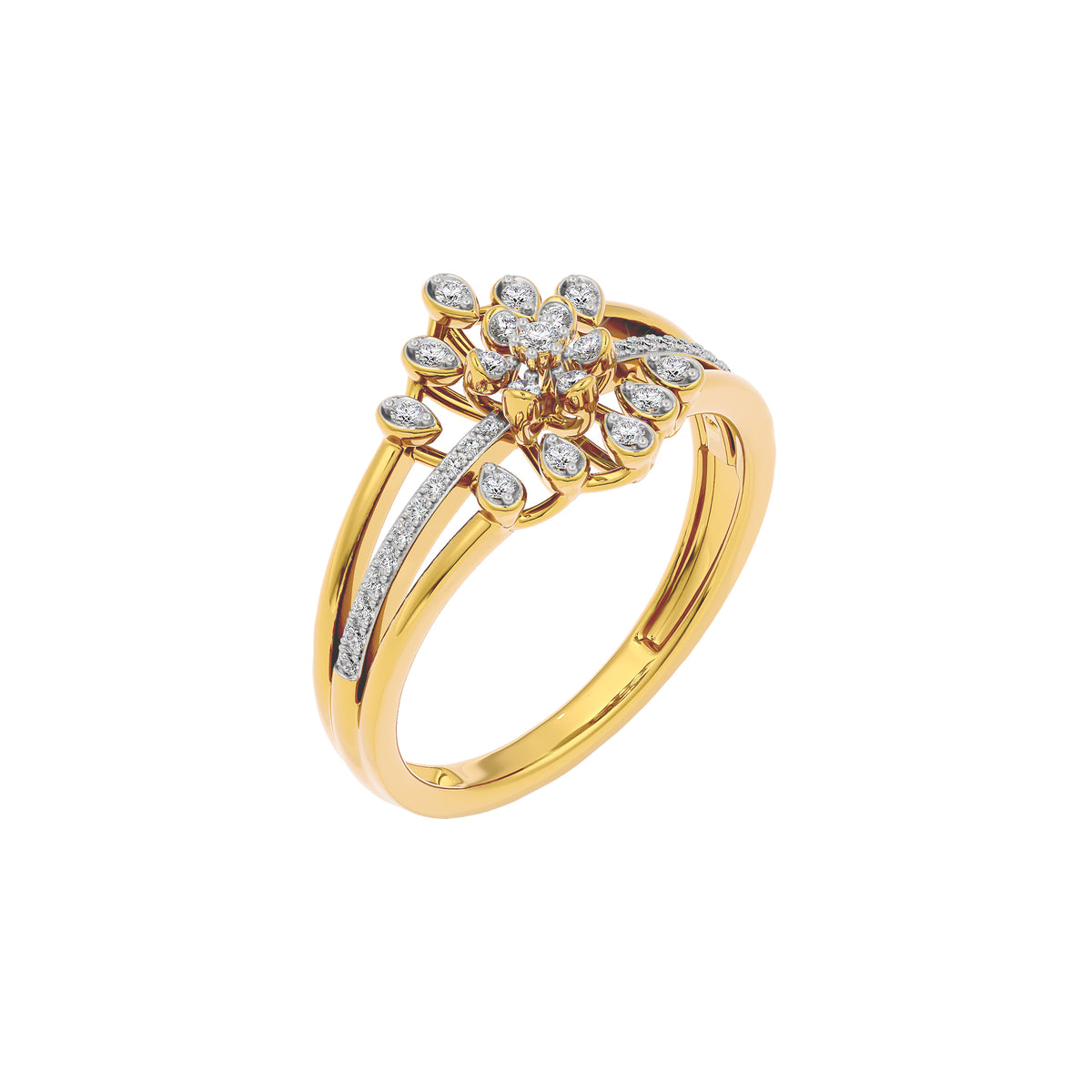 Dawn Diamond Ring 18 KT / Yellow Gold / 22