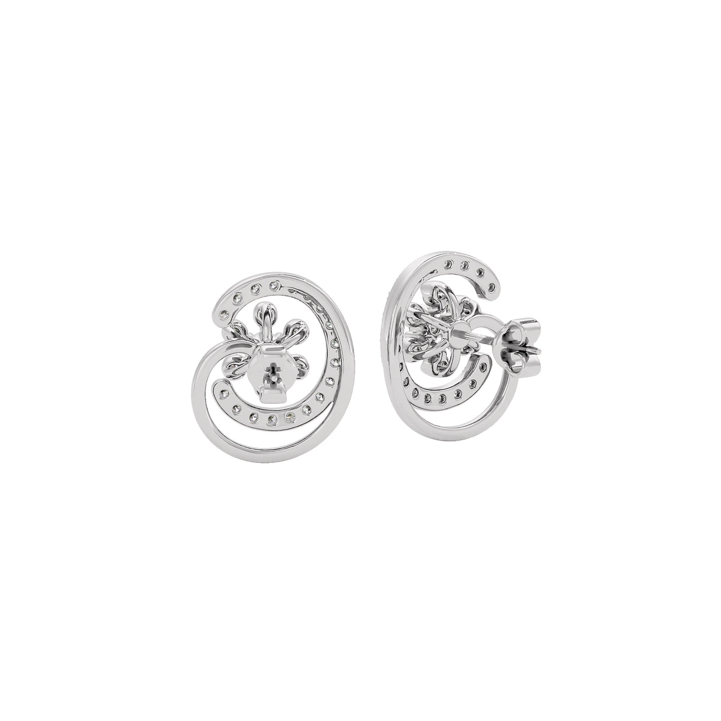 Eloise Diamond Earrings 18 KT / White Gold