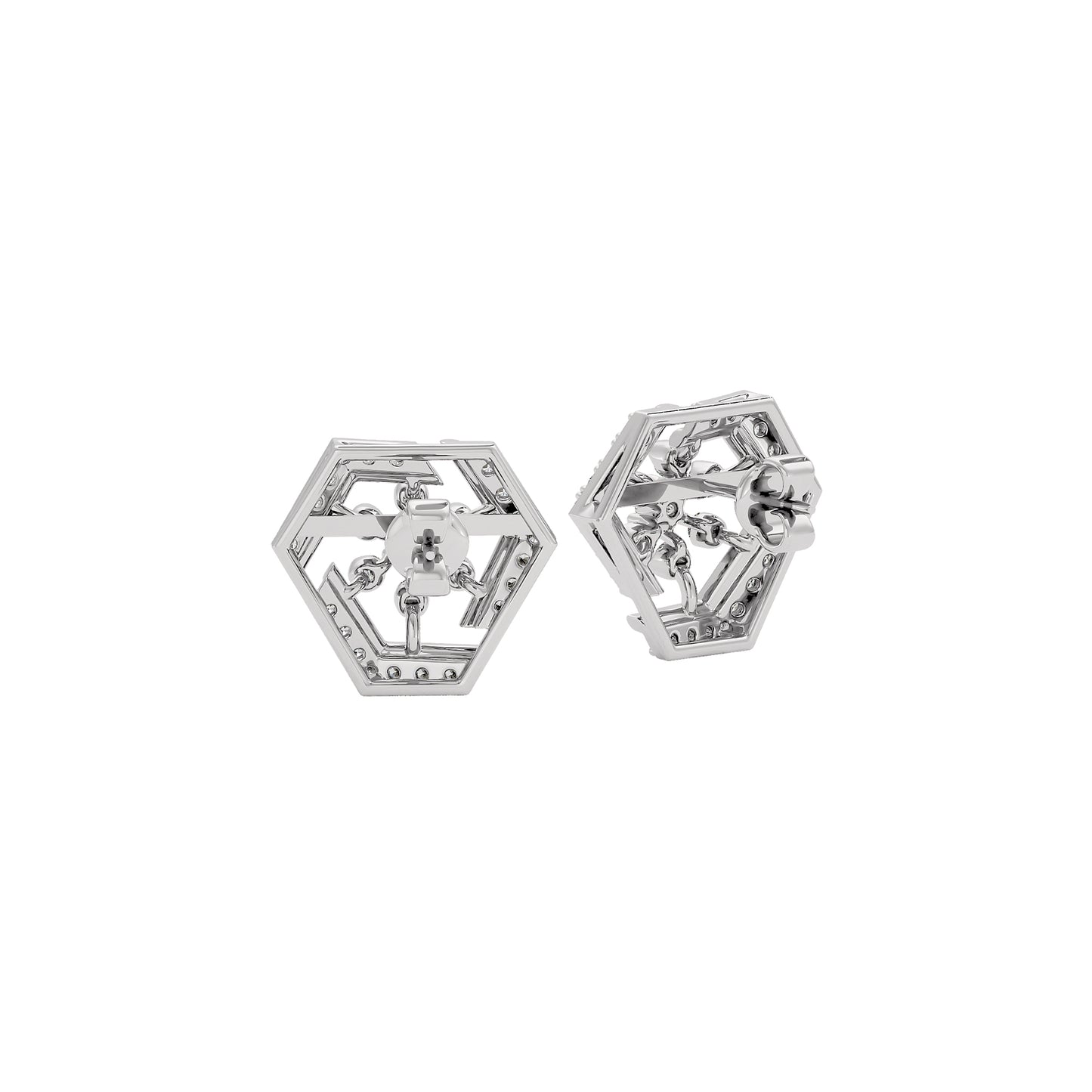 Starla Diamond Earrings 18 KT / White Gold