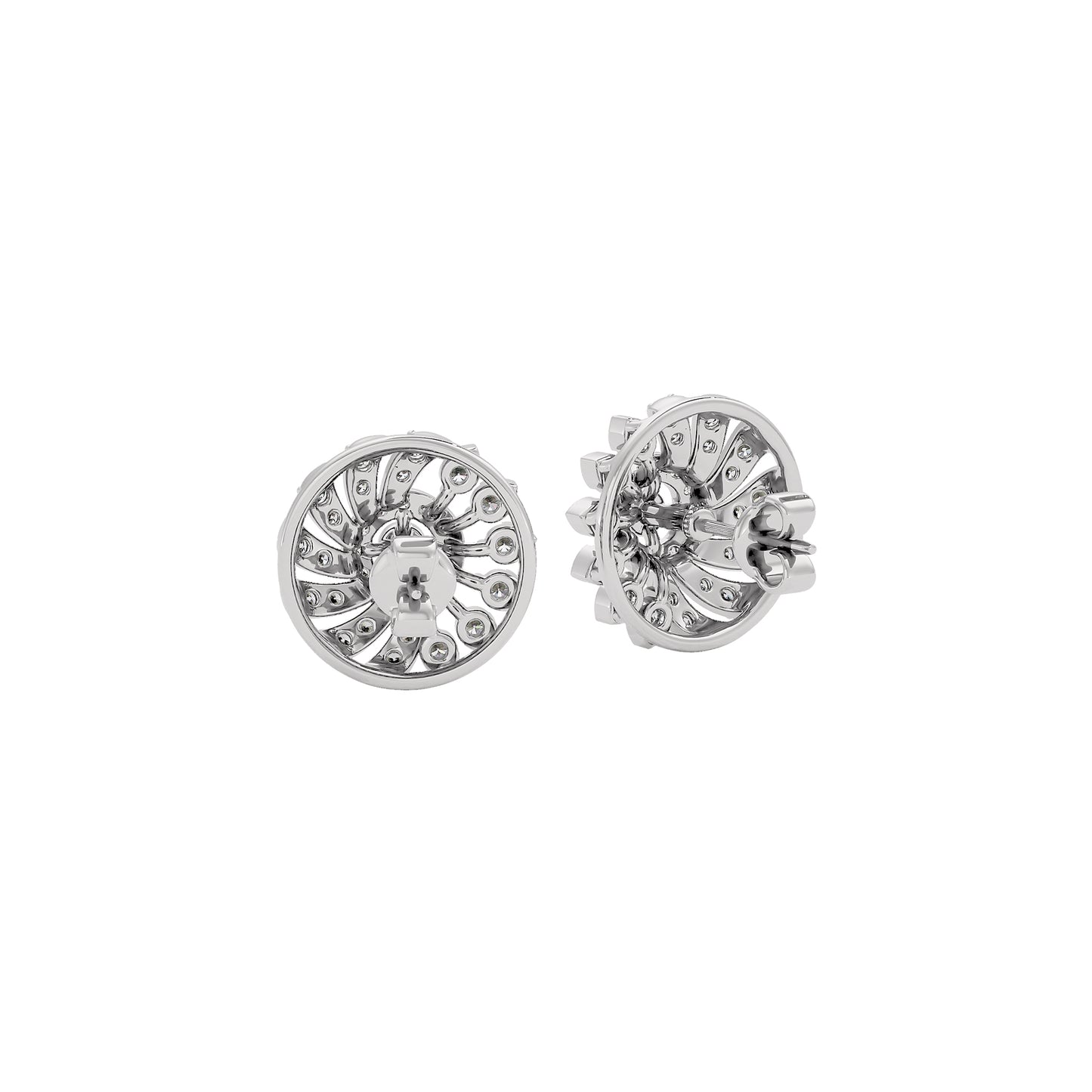 Valeria Diamond Earrings 18 KT / White Gold
