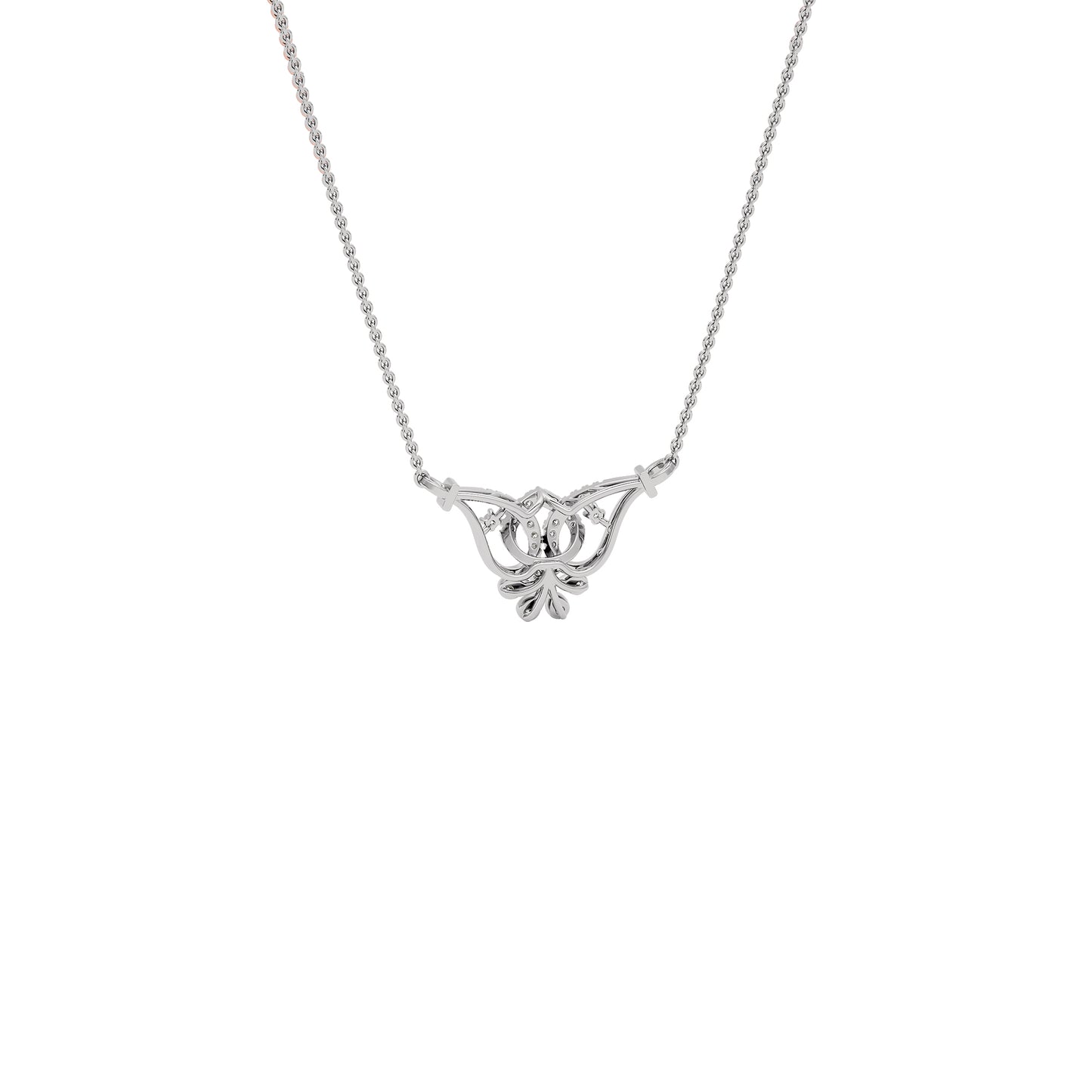 Kamala Diamond Mangalsutra 18 KT / White Gold