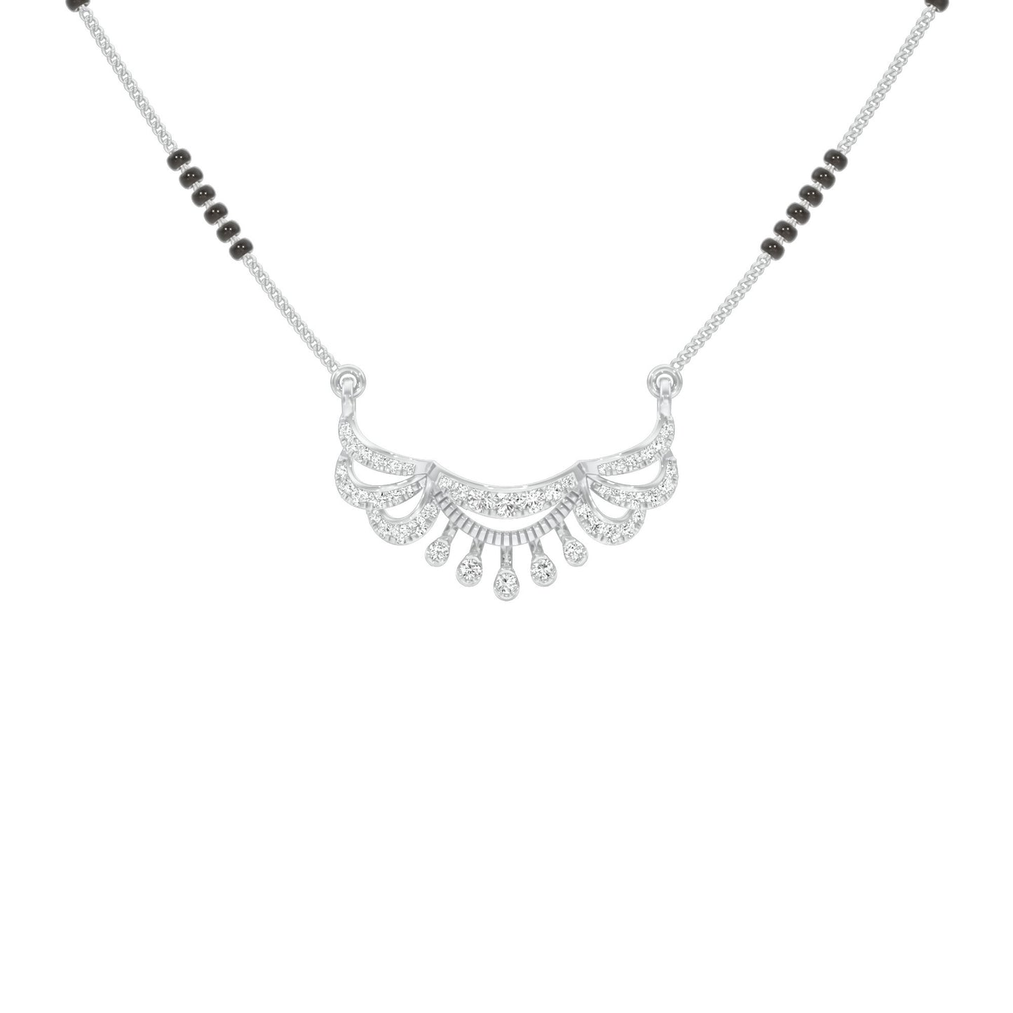 Kairavi Diamond Mangalsutra 9 KT / White Gold