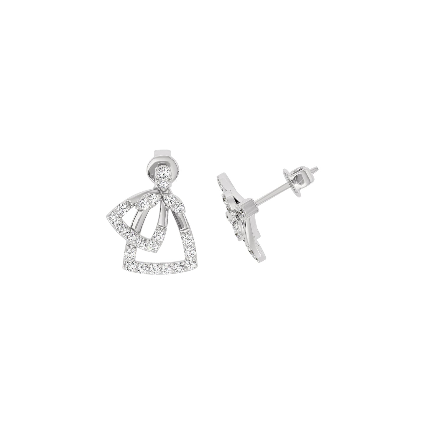 Diamond Vibe Earring 18 KT / White Gold