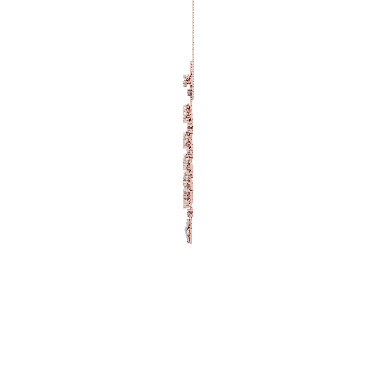 Twilight Grace Diamond Necklace 18 KT / Rose Gold