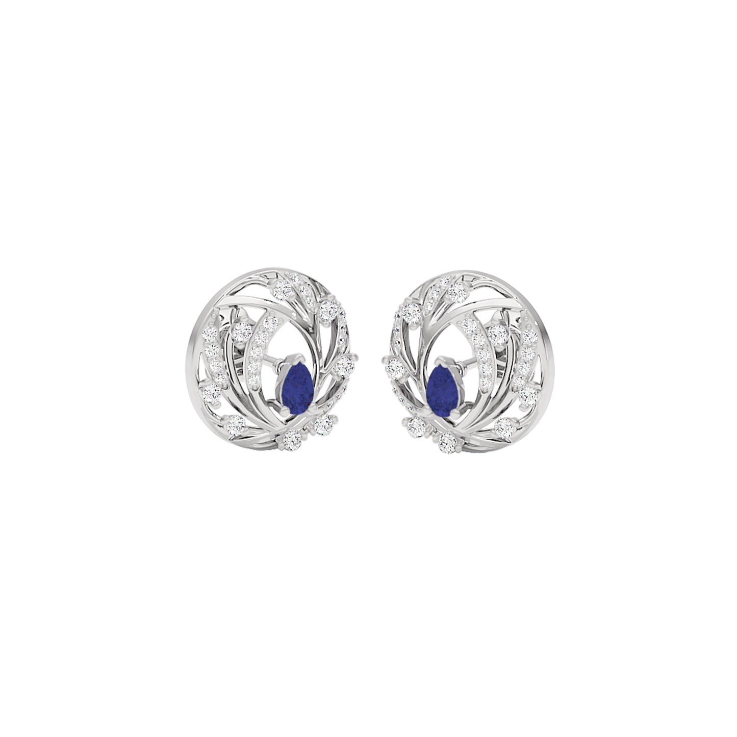 The Quest Diamond Earrings 18 KT / White Gold