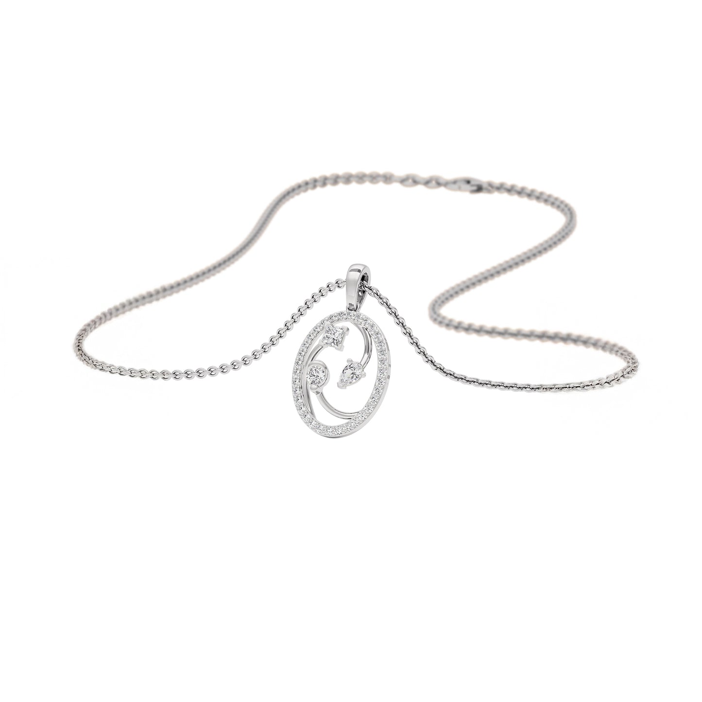 SPN001085 18 KT / White Gold