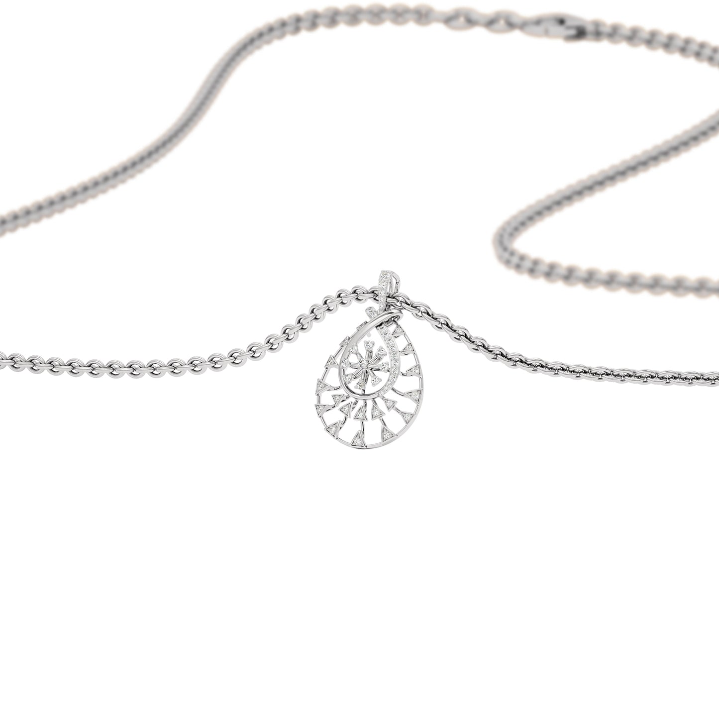 SPN001095 18 KT / White Gold