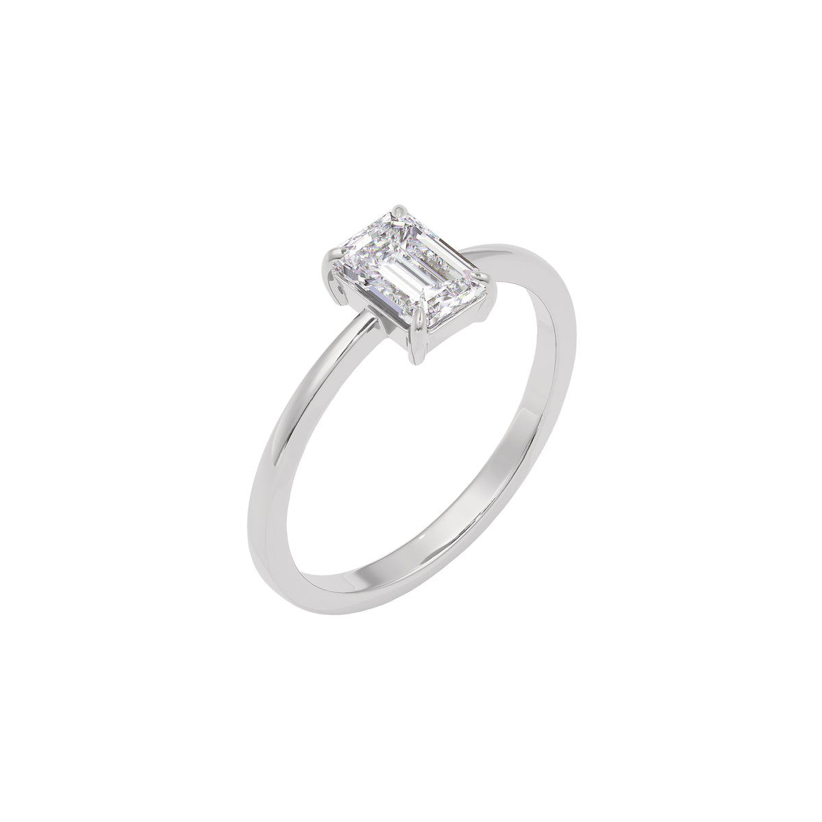 Midnight Velvet Diamond Ring 18 KT / White Gold / 22
