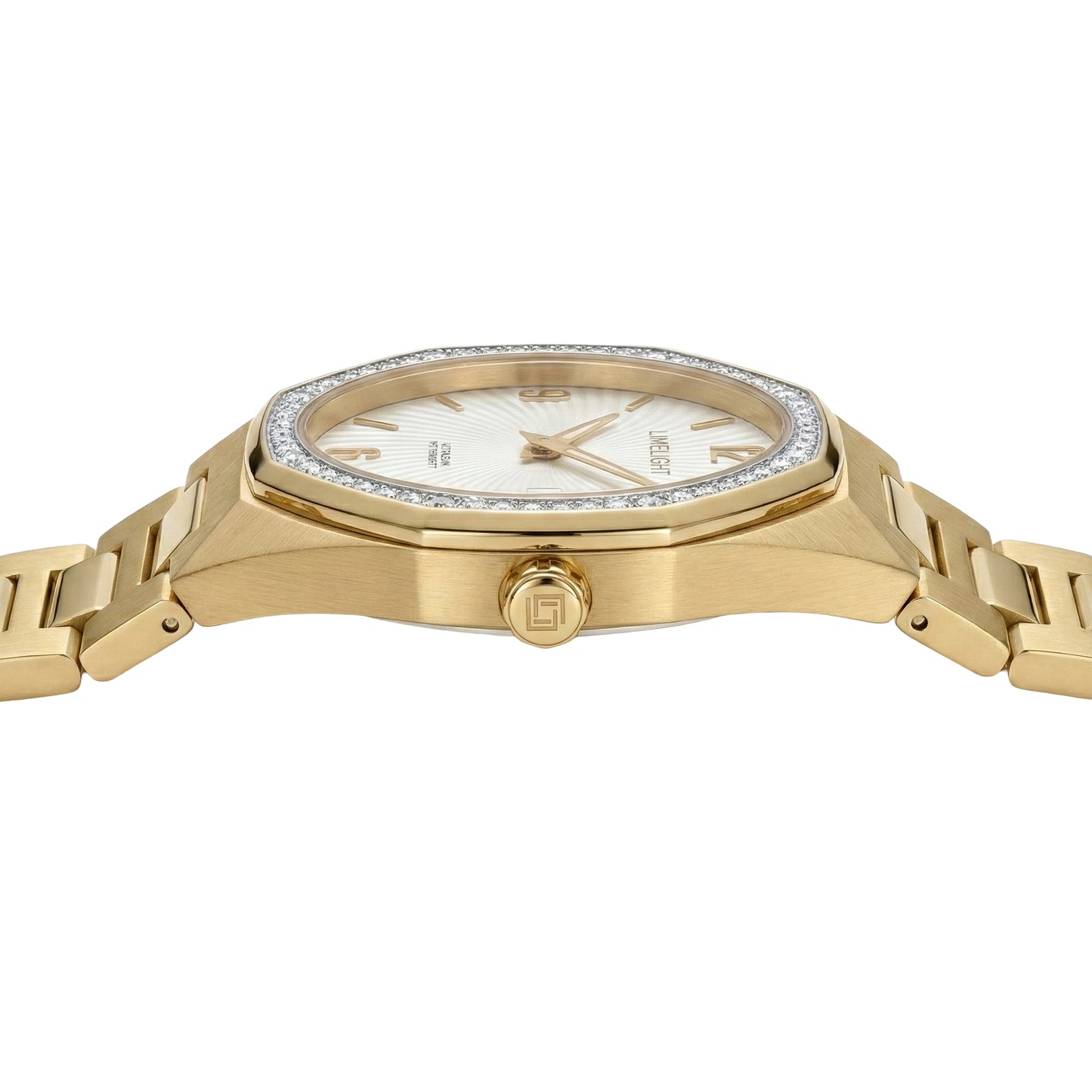 Sunray Series, 42MM Round Case, Two Toned Quartz Analogue Watch with Metal Band for Men, 50M Water Resistance