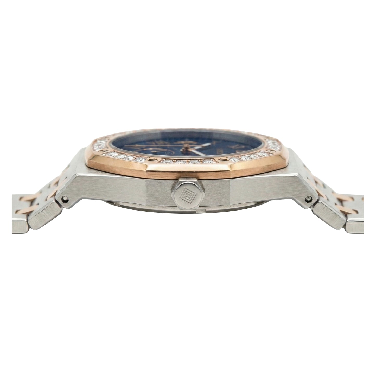 Octavia Royale, 42MM Round Case, Quartz Analogue Watch with Metal Strap for Men, 50 MM Water Resistance