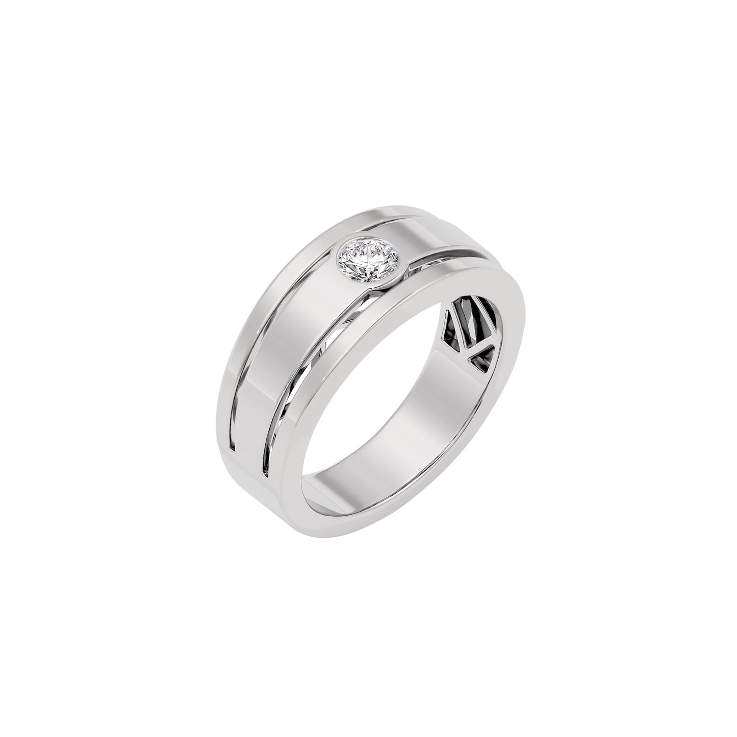 Enchanting Echoes Diamond Ring 18 KT / White Gold / 22