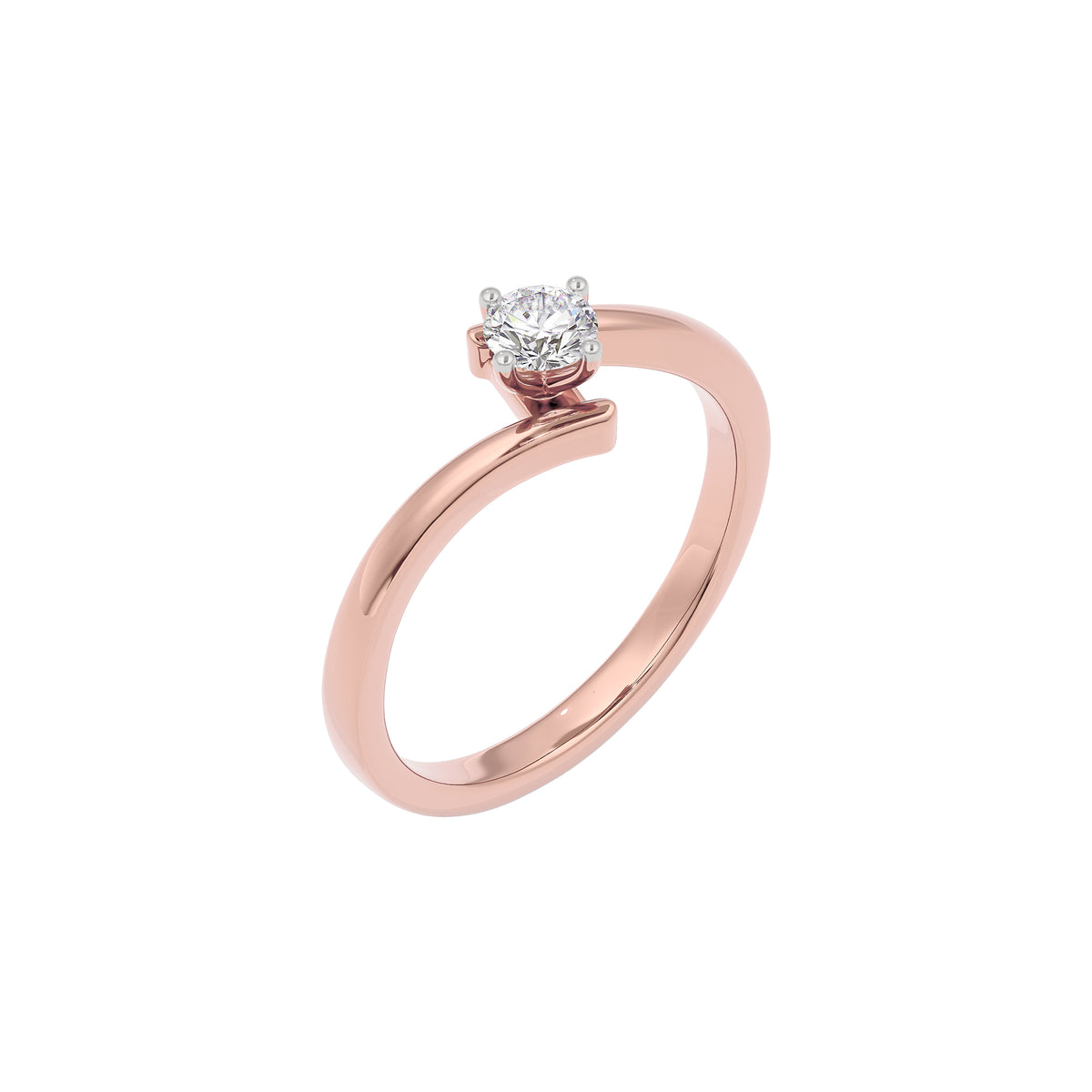 Mesmerising Allure Diamond Ring 18 KT / Rose Gold / 22