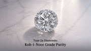 Type IIa Diamonds: Kohinoor Grade Purity
