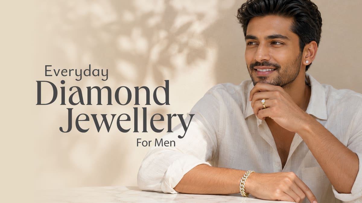 Everyday Diamond Jewellery for Men