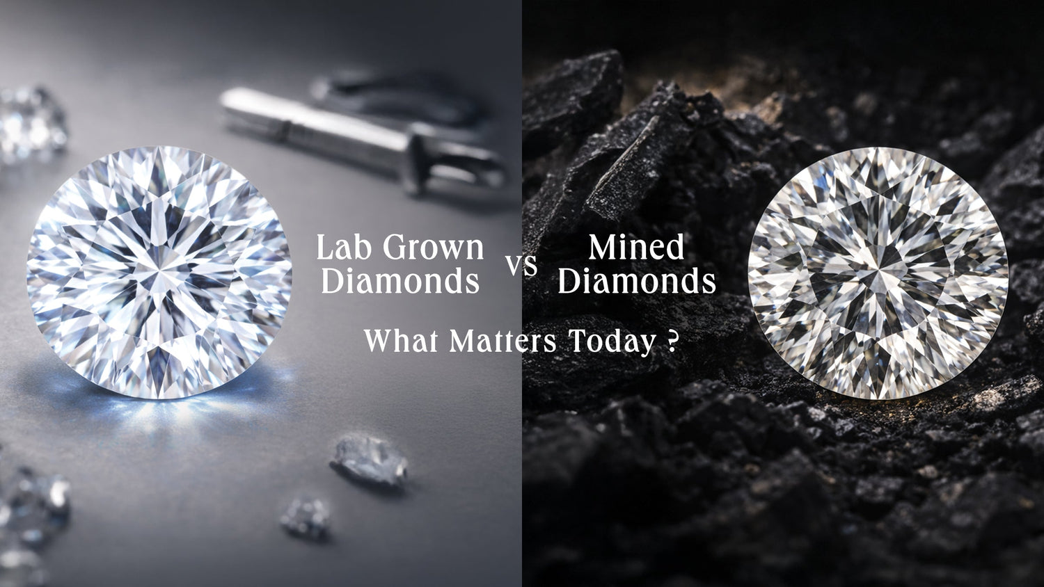 Comparison of lab grown diamonds vs mined diamonds