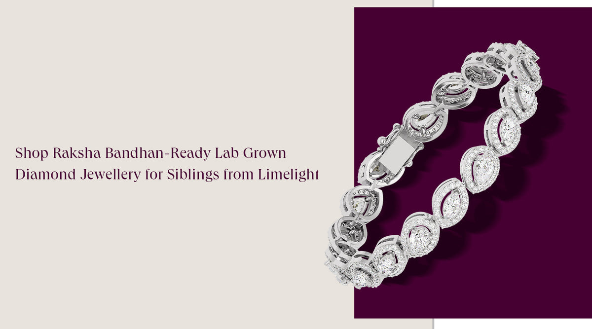 Raksha Bandhan-Ready Lab Grown Diamond Jewellery for Siblings from Limelight