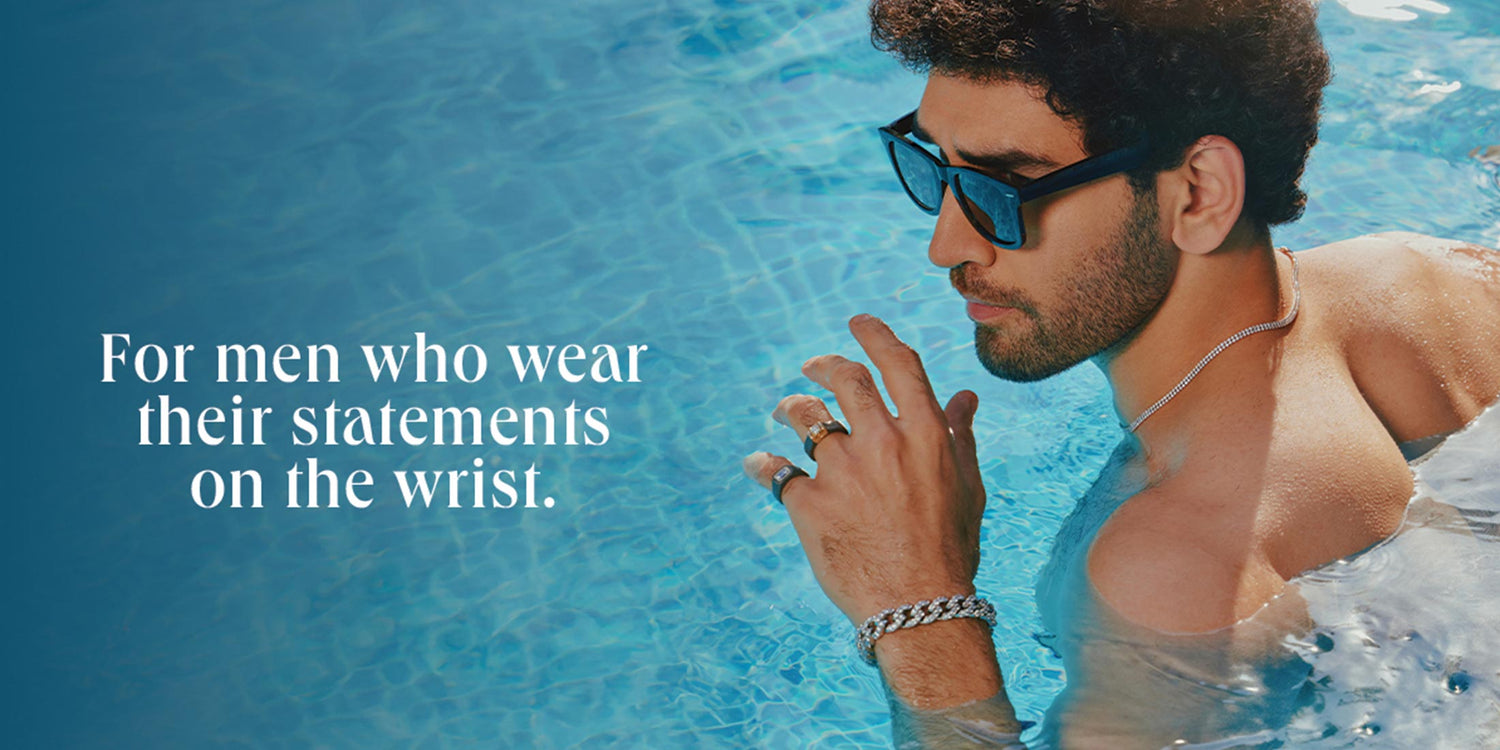 Bracelets for Men: The Subtle Statement in Diamond Jewellery