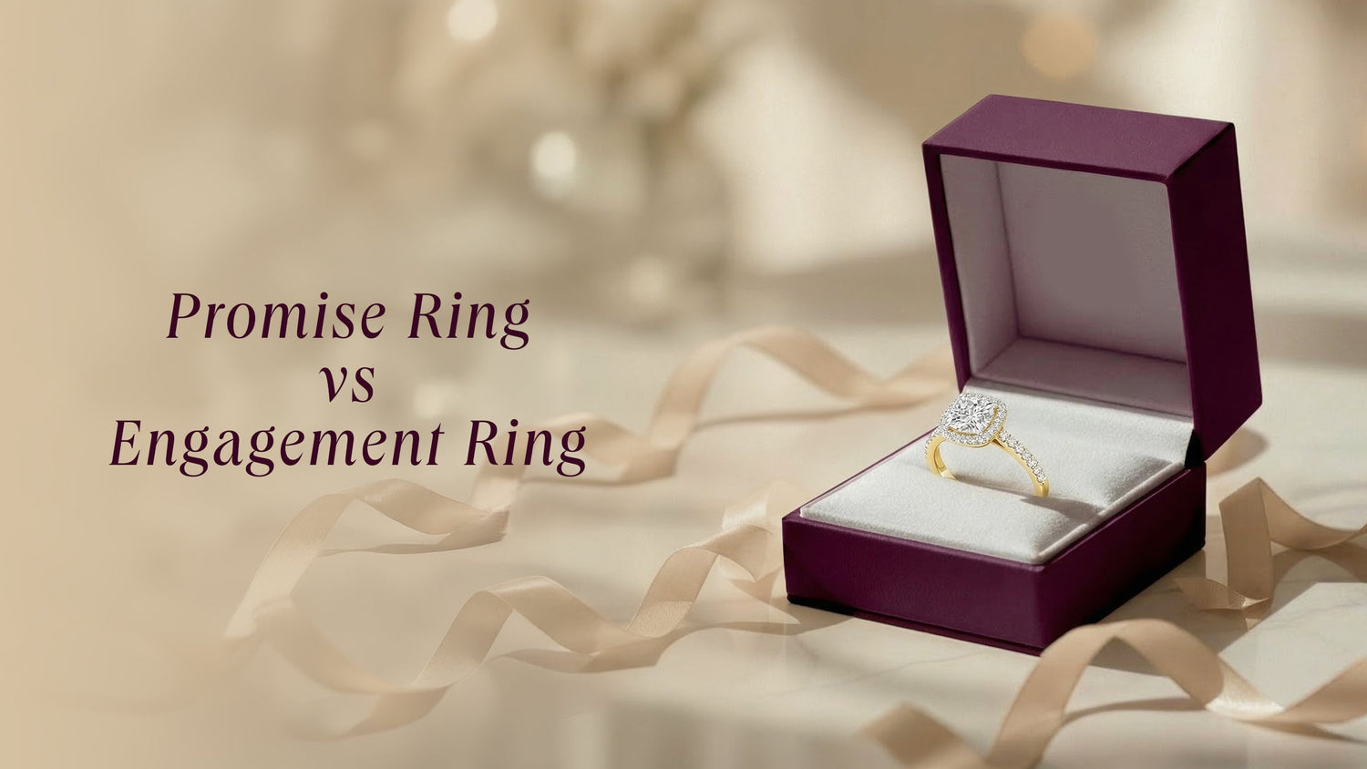 Promise RIng vs Engagement Ring : Differences Every Couple Should Know